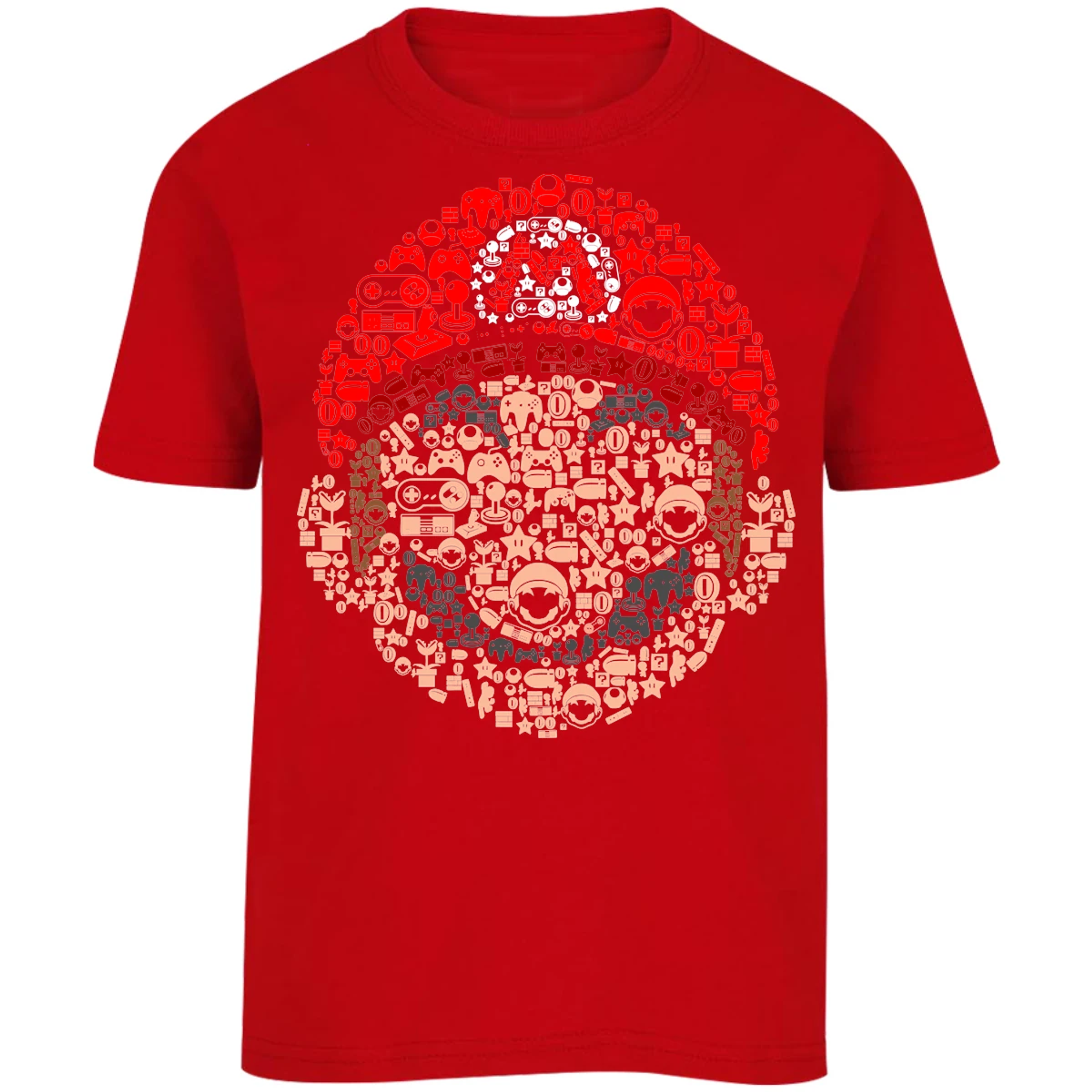 Playera Mario Bros Mario Bros Iconos para Niño 4