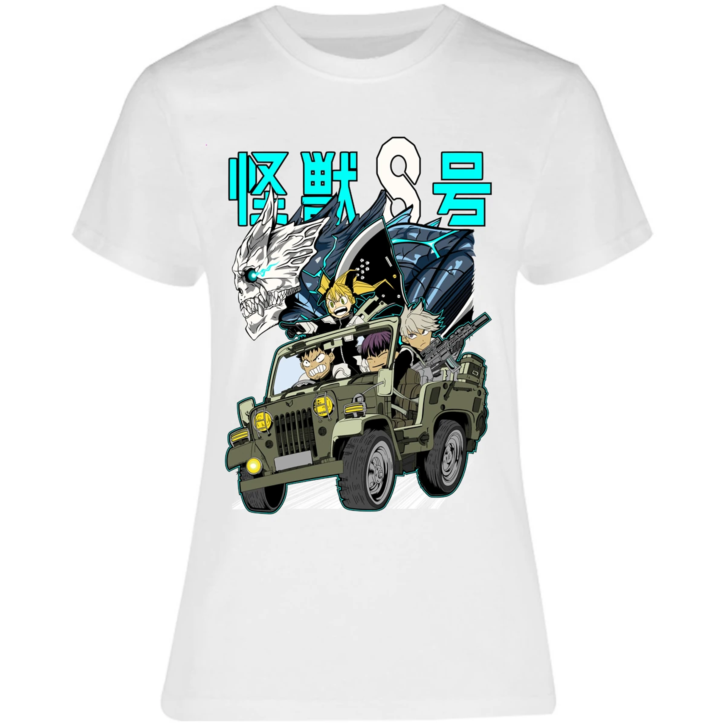 Blusa Kaiju 8 Anime Kaiju 8 Blusa para Mujer 16