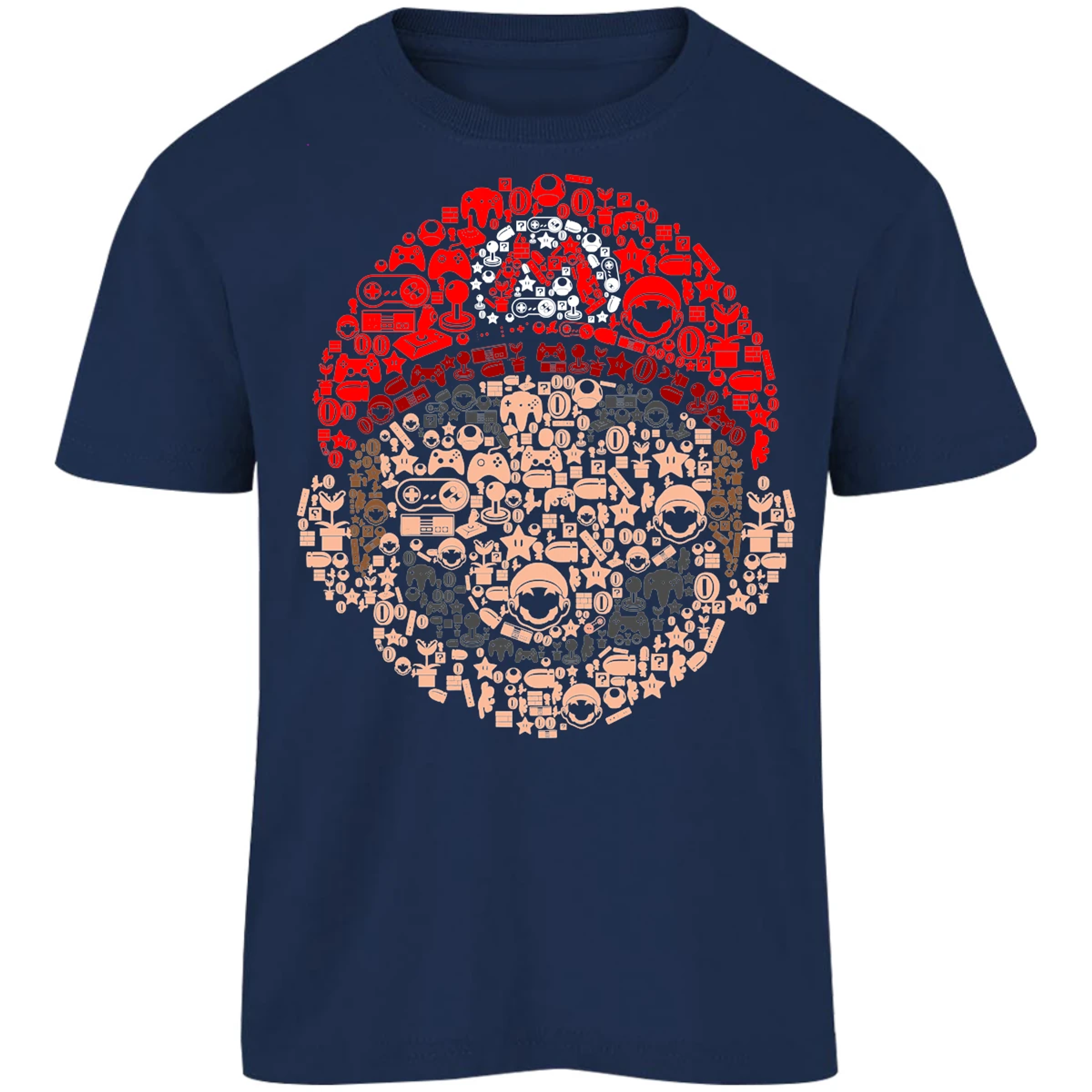 Playera Mario Bros Mario Bros Iconos para Niño 13