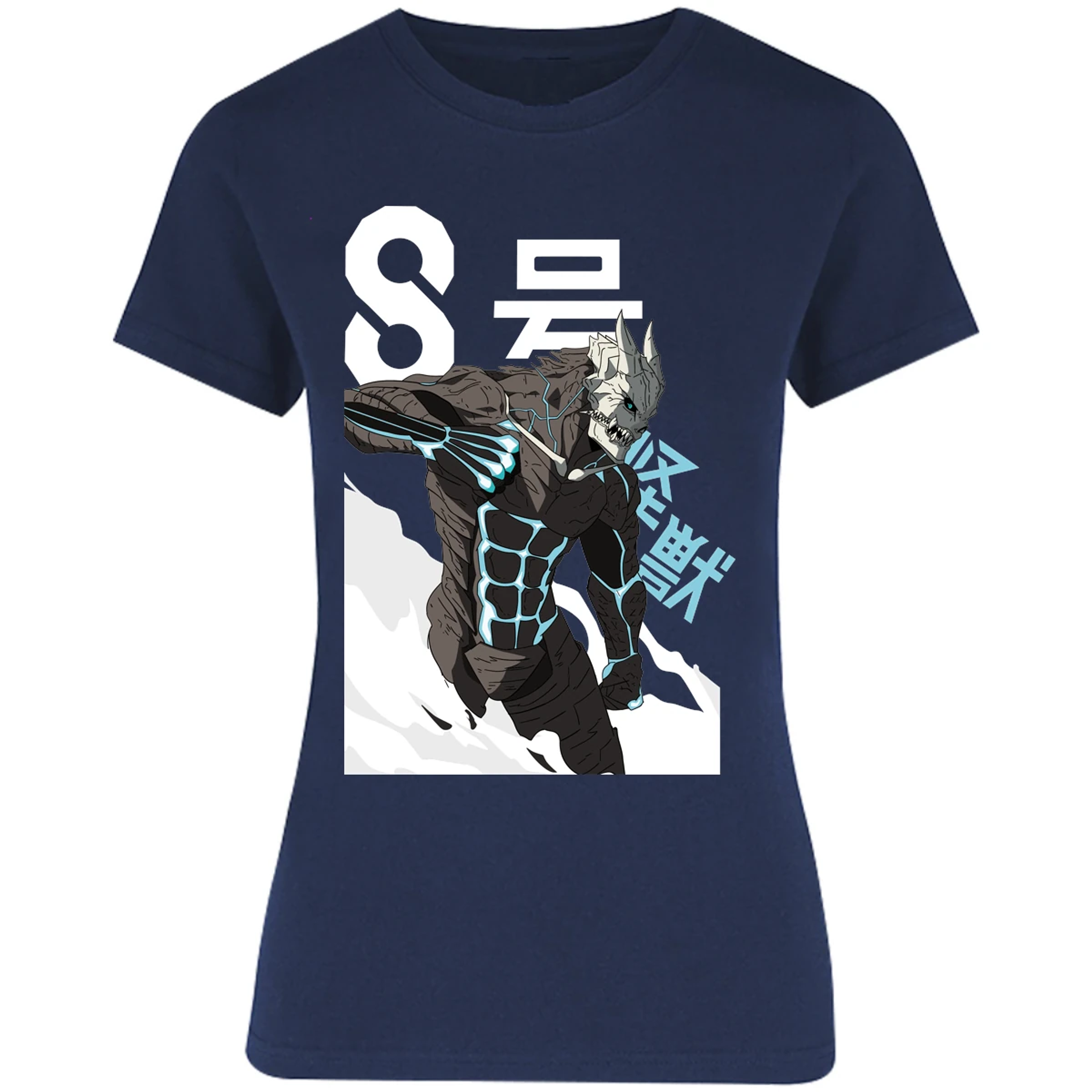 Blusa Kaiju 8 Kafka Anime Blusa para Mujer 8