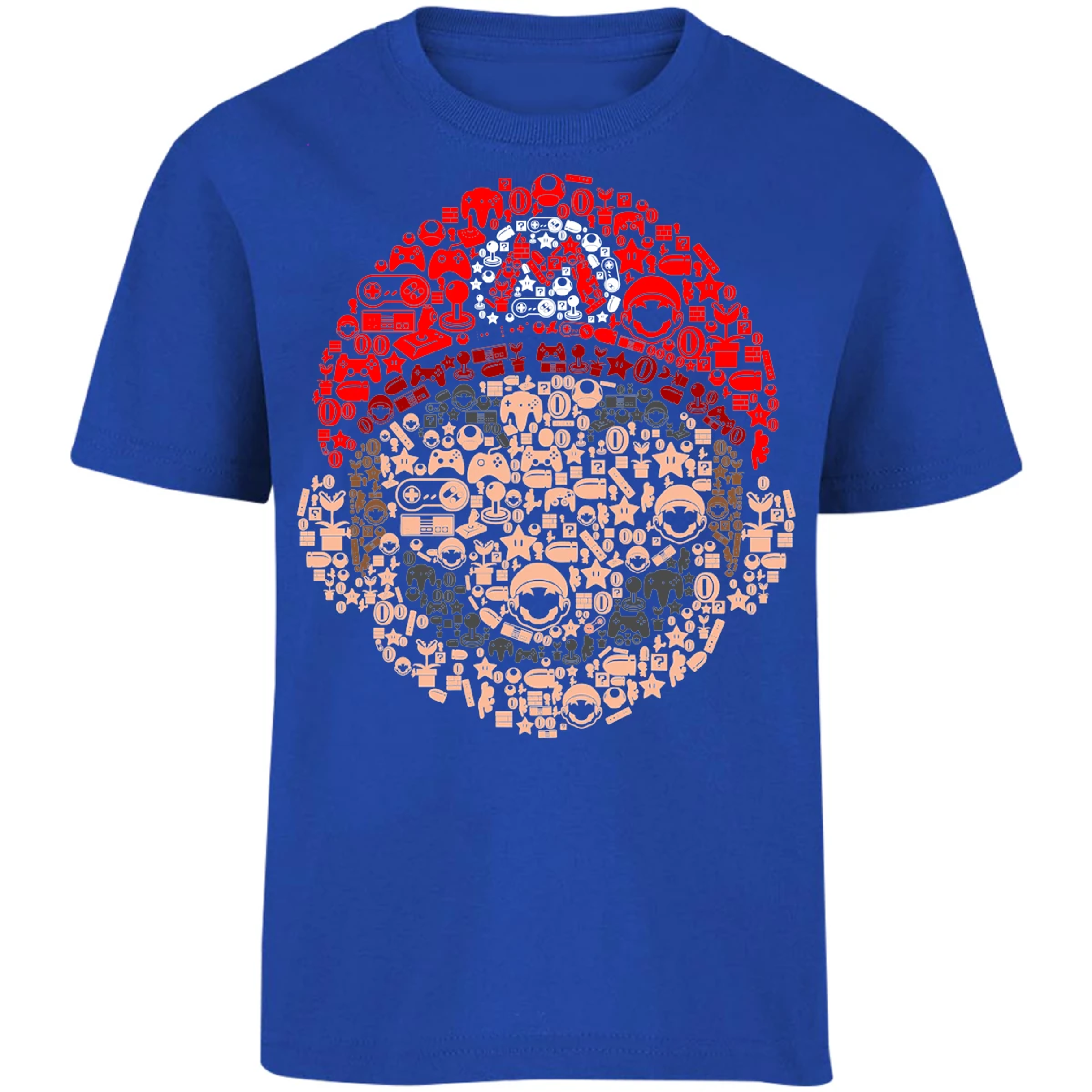 Playera Mario Bros Mario Bros Iconos para Niño 16