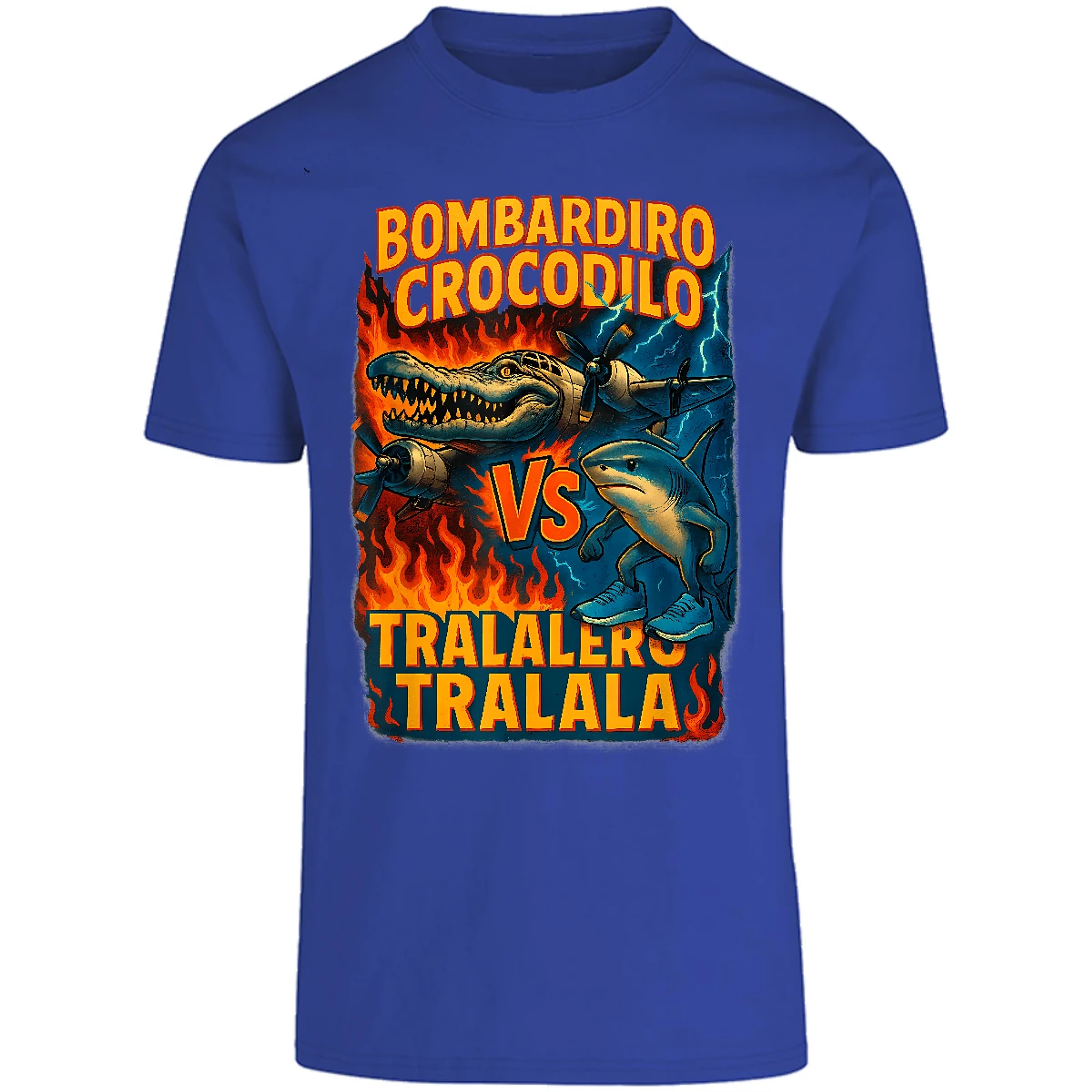 Playera Memes Bombardiro Crocodilo Tralalero Tralal para Adulto 4