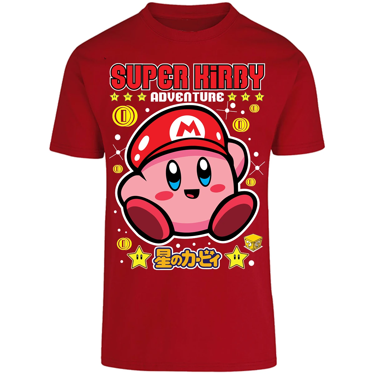 Playera Kirby Super Kirby para Adulto 5