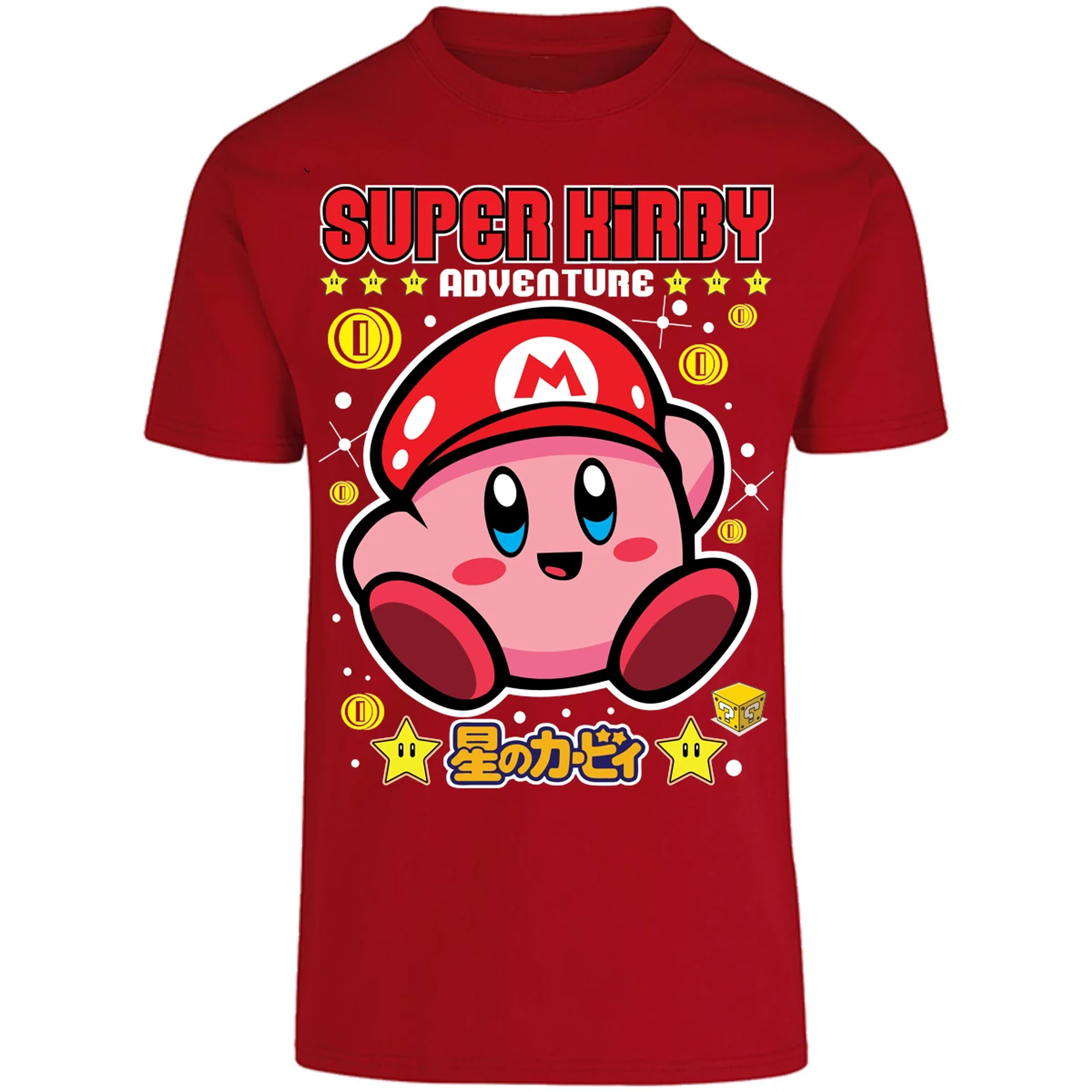 Playera Kirby Super Kirby para Adulto 5