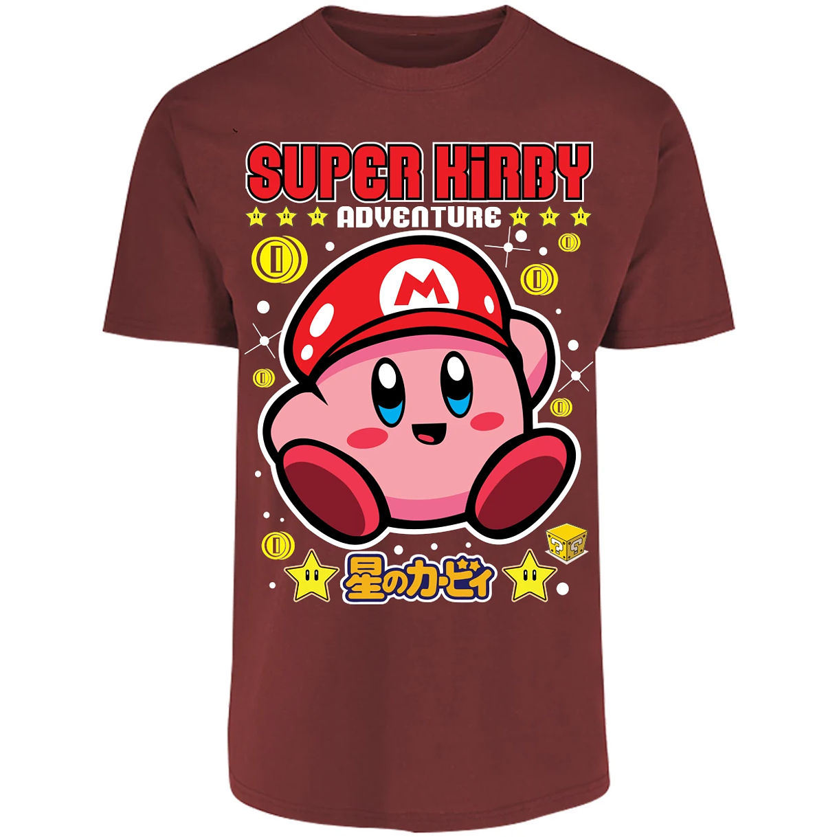 Playera Kirby Super Kirby para Adulto 7