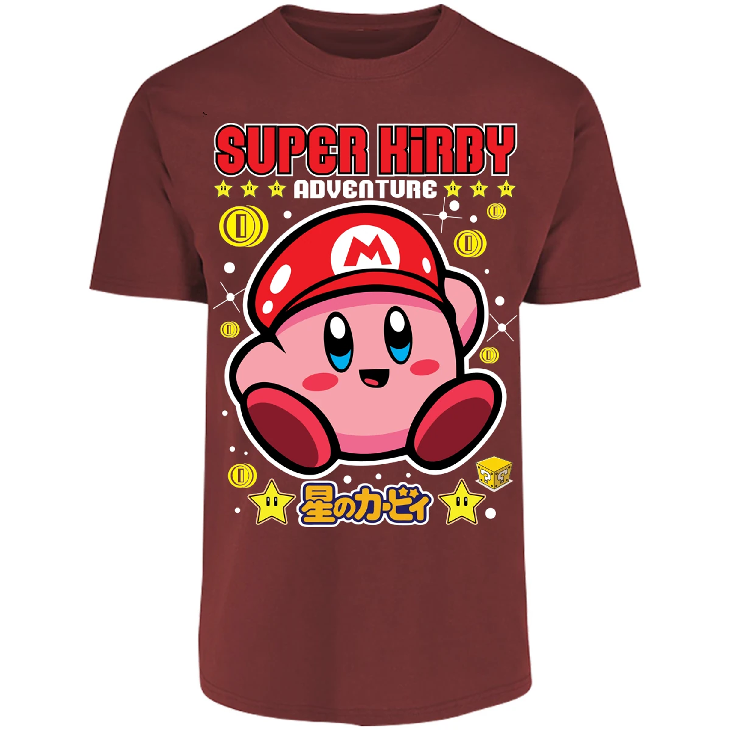 Playera Kirby Super Kirby para Adulto 7