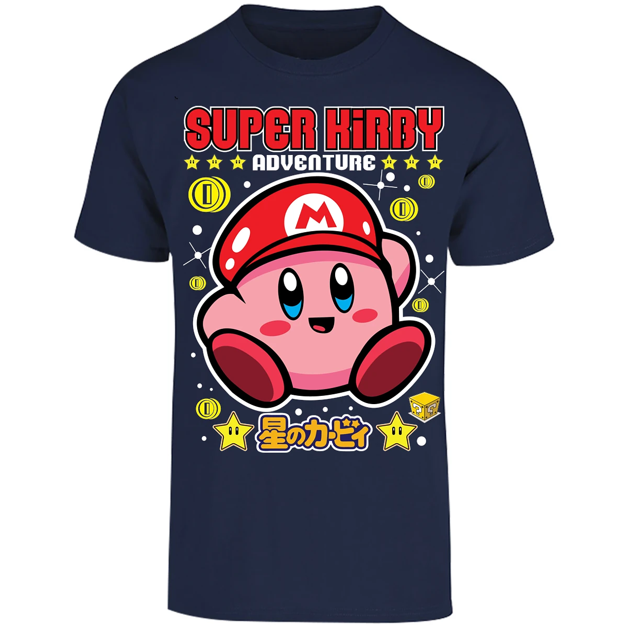 Playera Kirby Super Kirby para Adulto 10