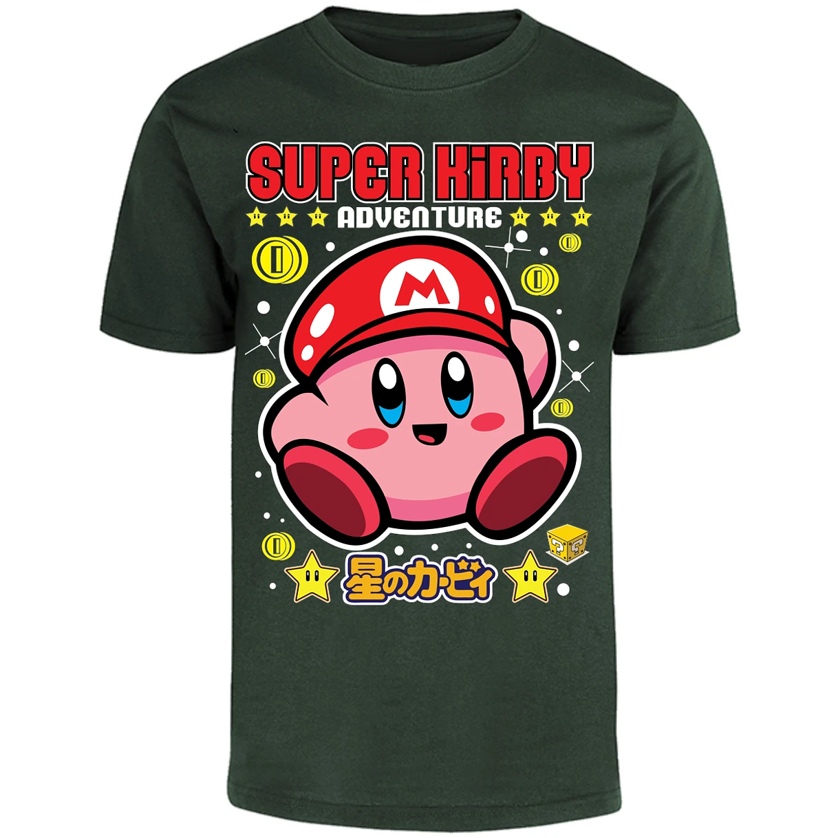 Playera Kirby Super Kirby para Adulto 11