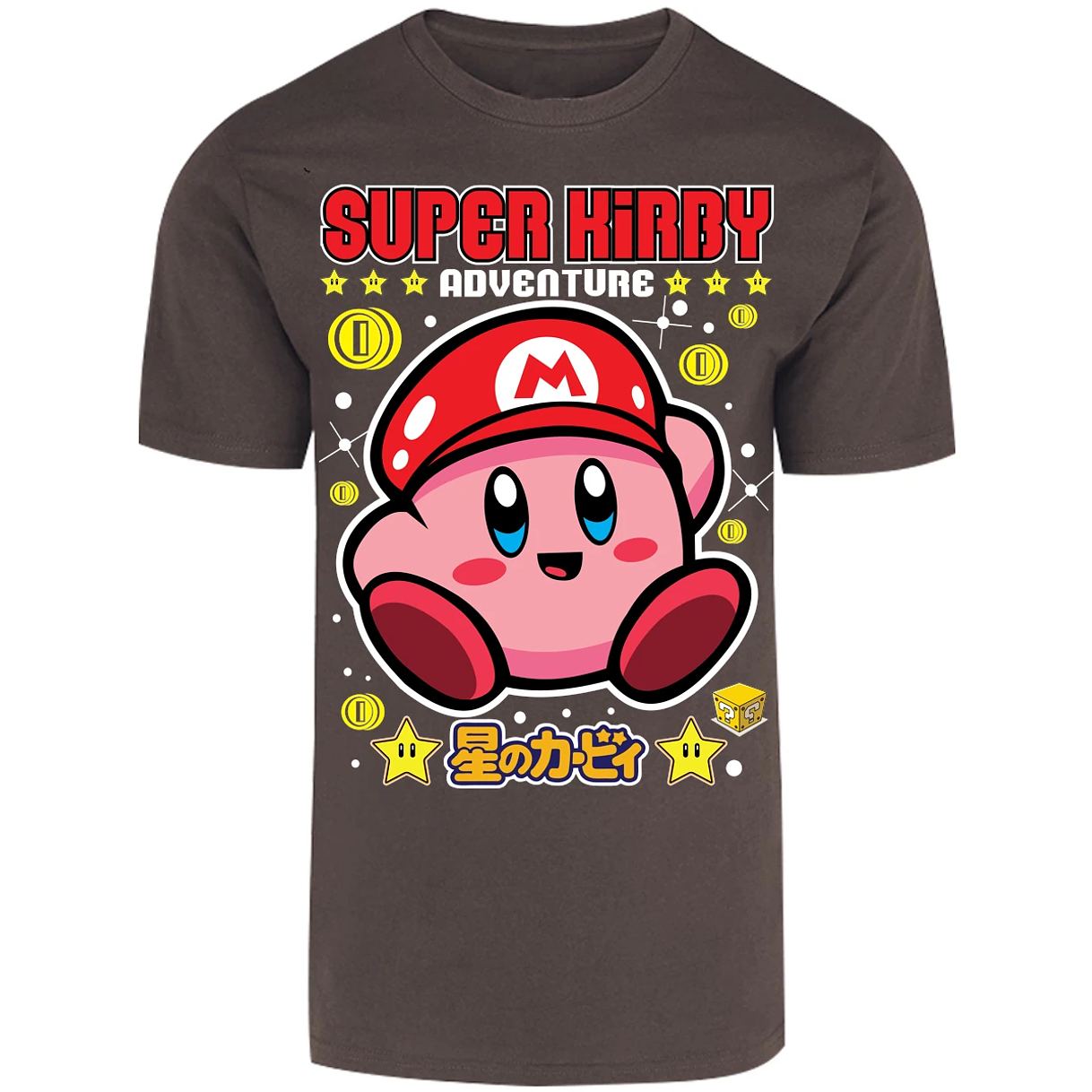 Playera Kirby Super Kirby para Adulto 30