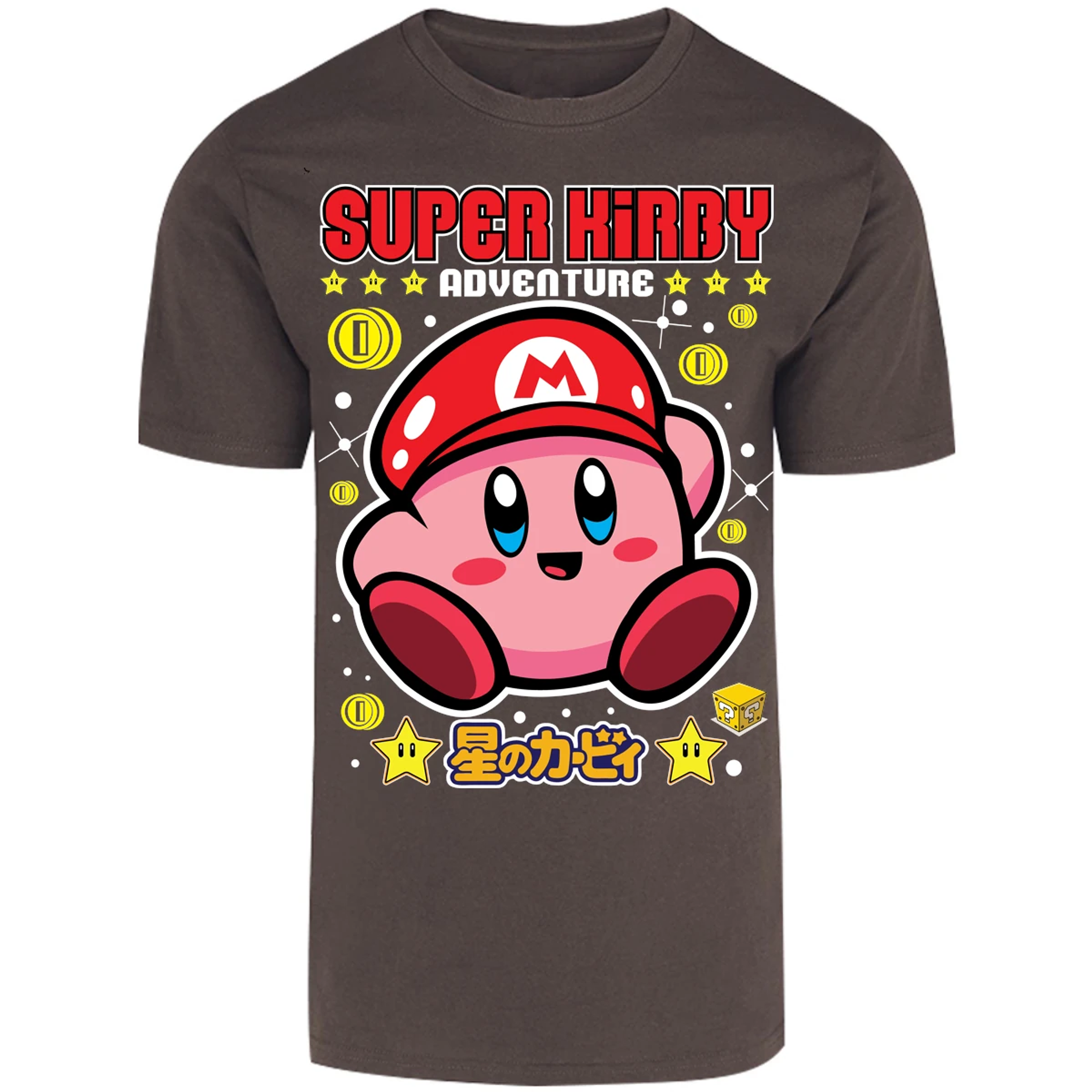 Playera Kirby Super Kirby para Adulto 30