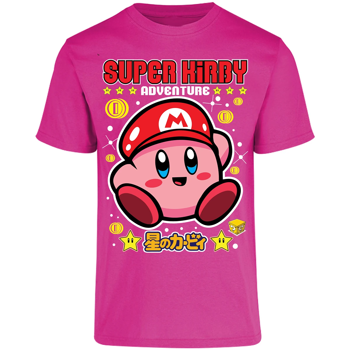 Playera Kirby Super Kirby para Adulto 15