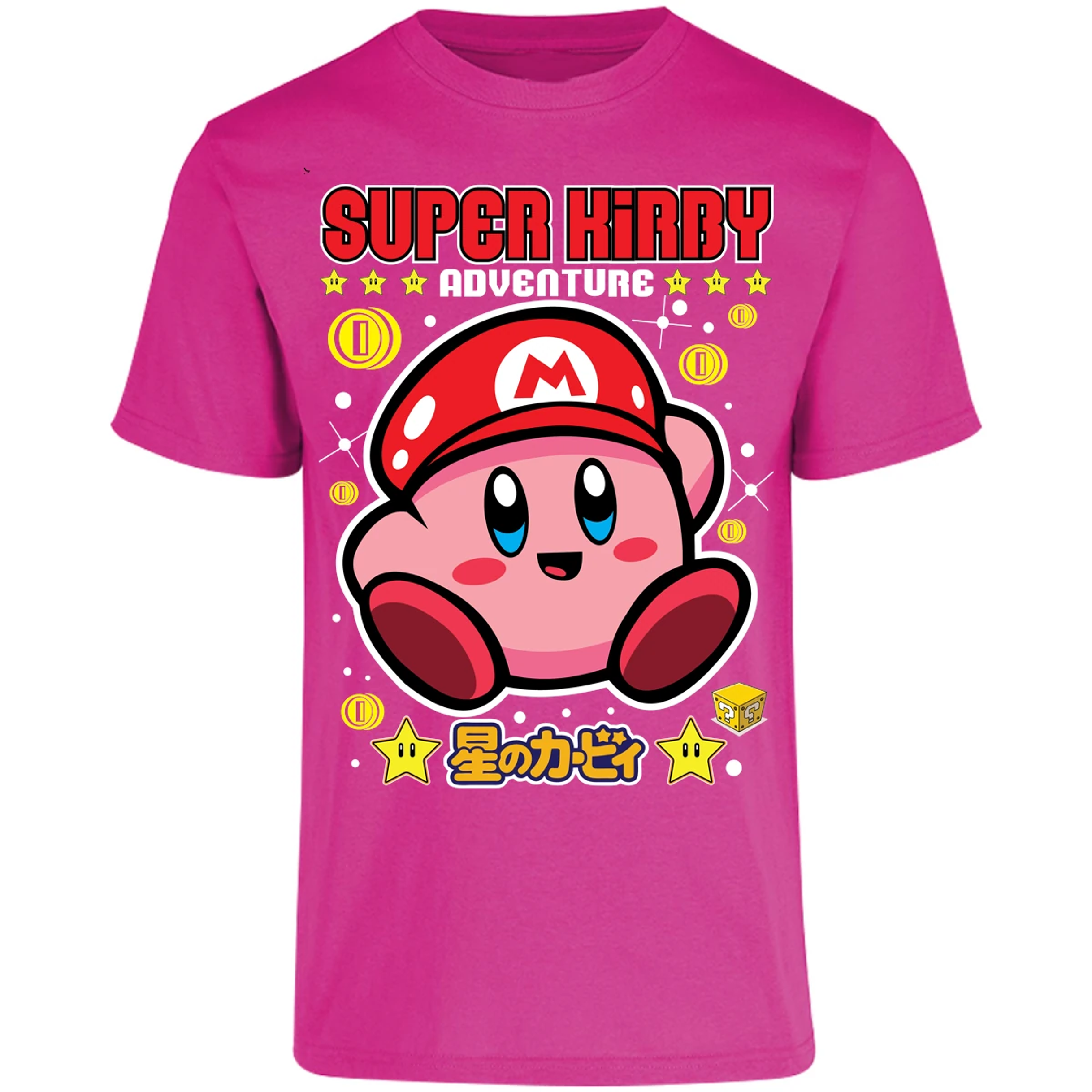 Playera Kirby Super Kirby para Adulto 15