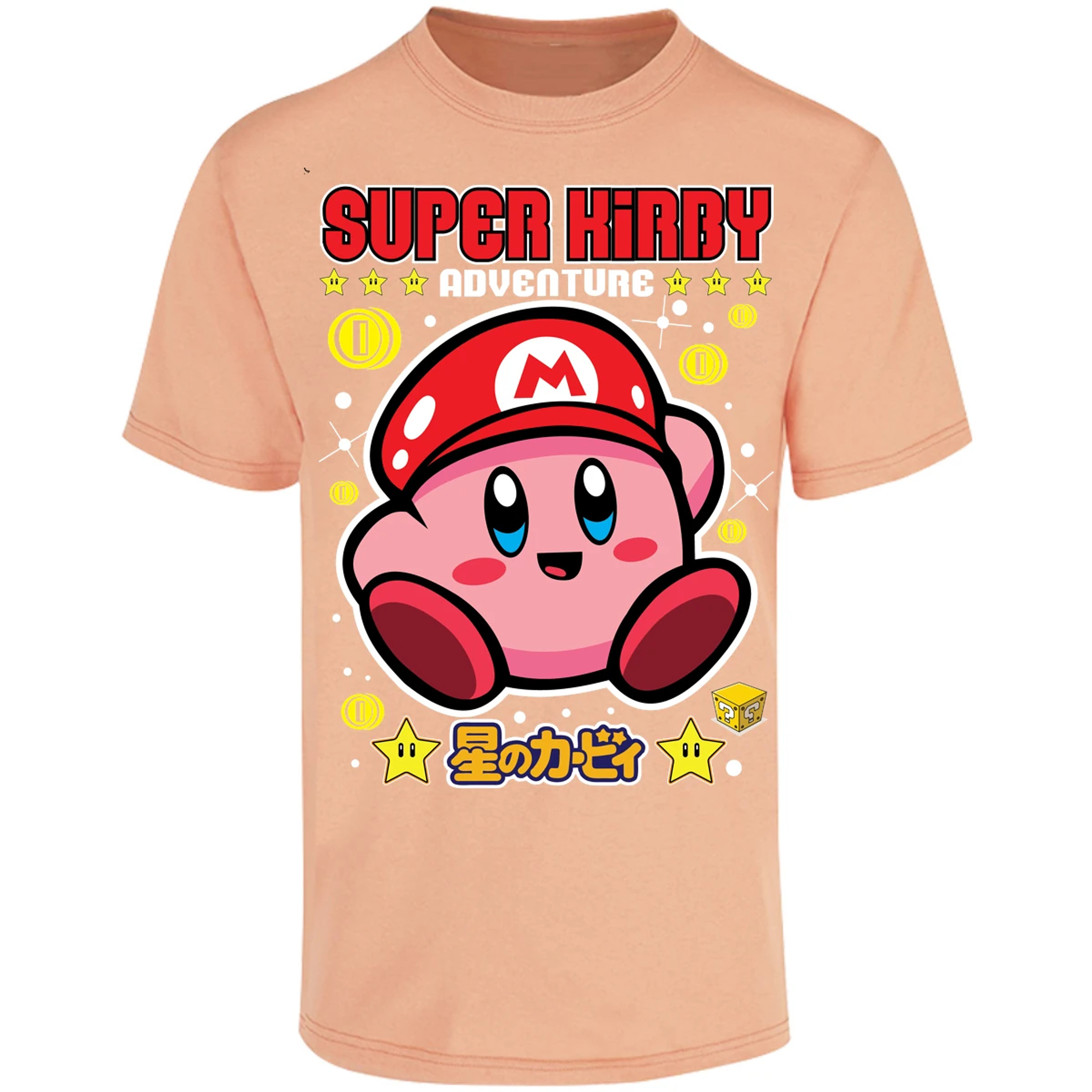 Playera Kirby Super Kirby para Adulto 17