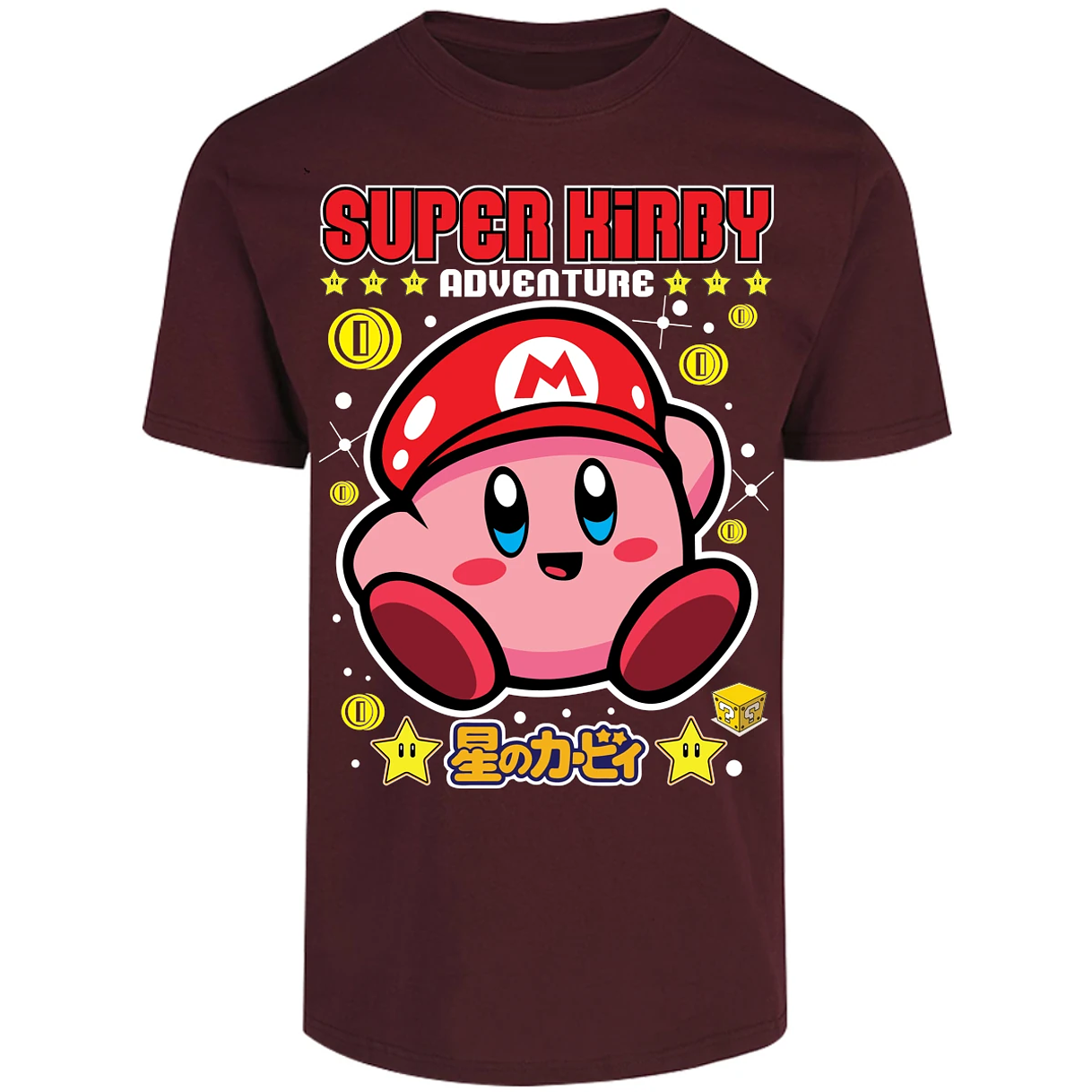 Playera Kirby Super Kirby para Adulto 16
