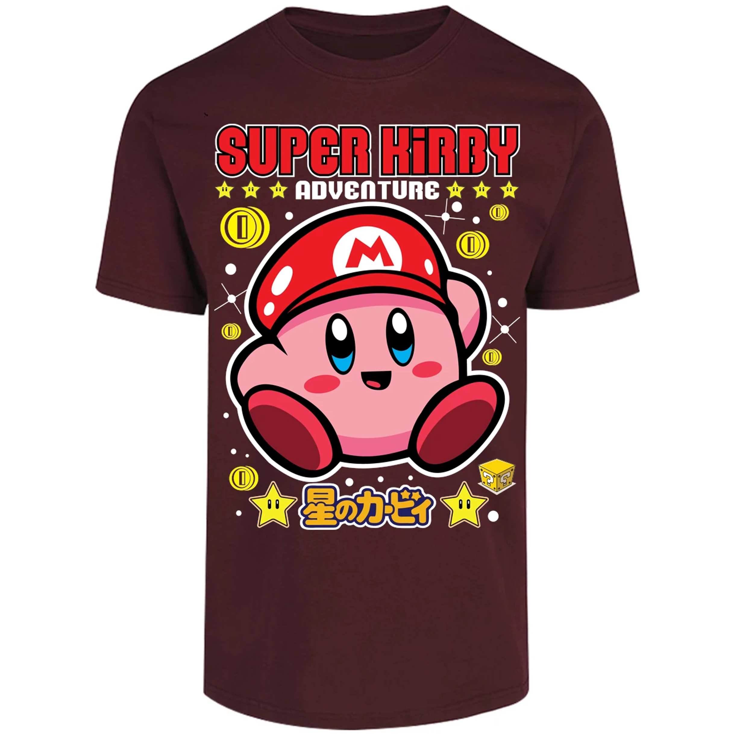 Playera Kirby Super Kirby para Adulto 16