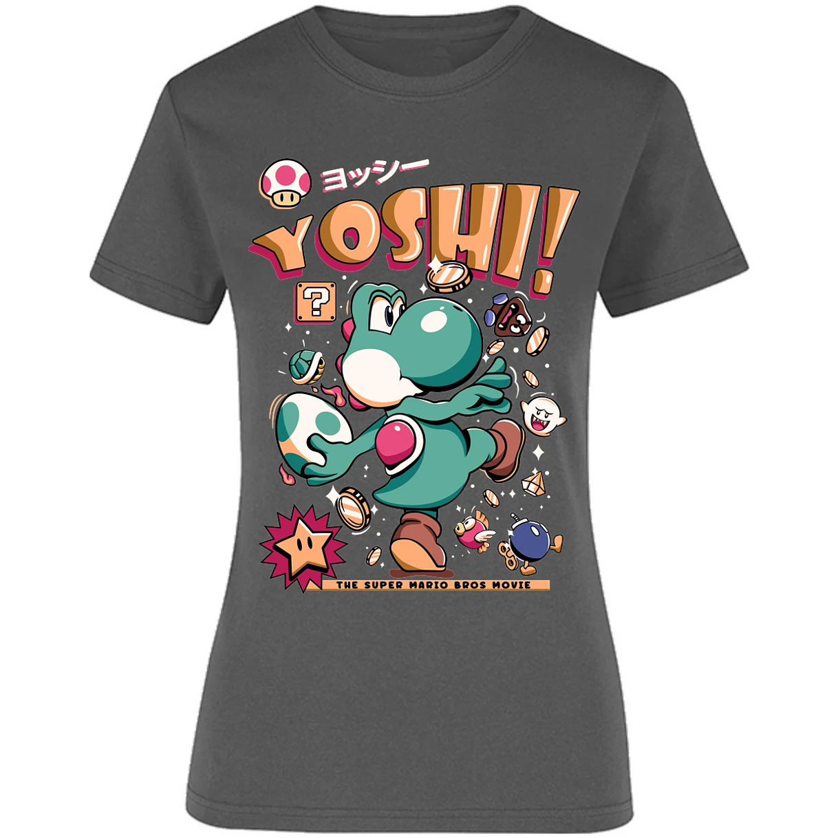 Blusa Mario Bros Yoshi Tee Blusa para Mujer 6