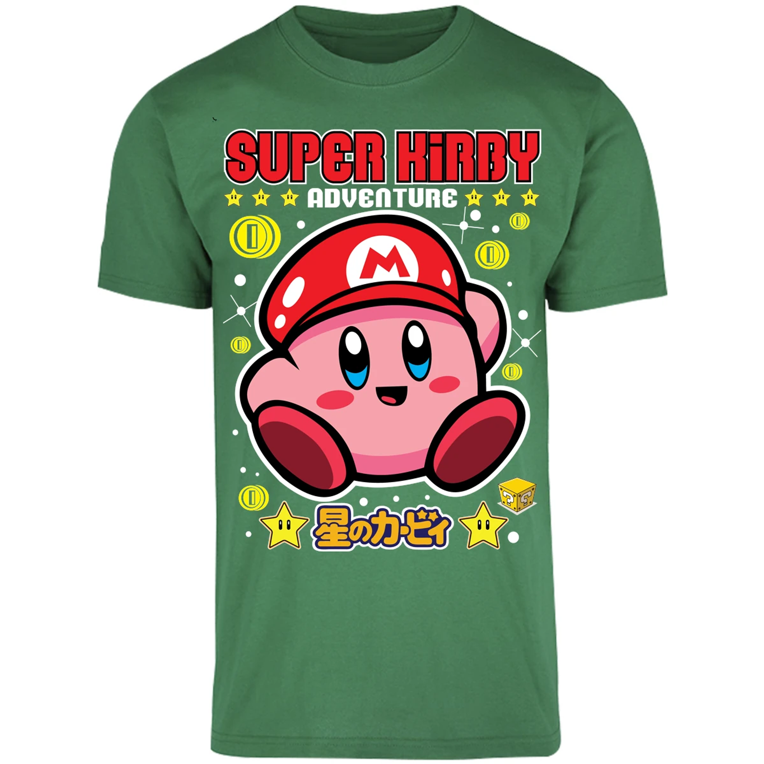 Playera Kirby Super Kirby para Adulto 20