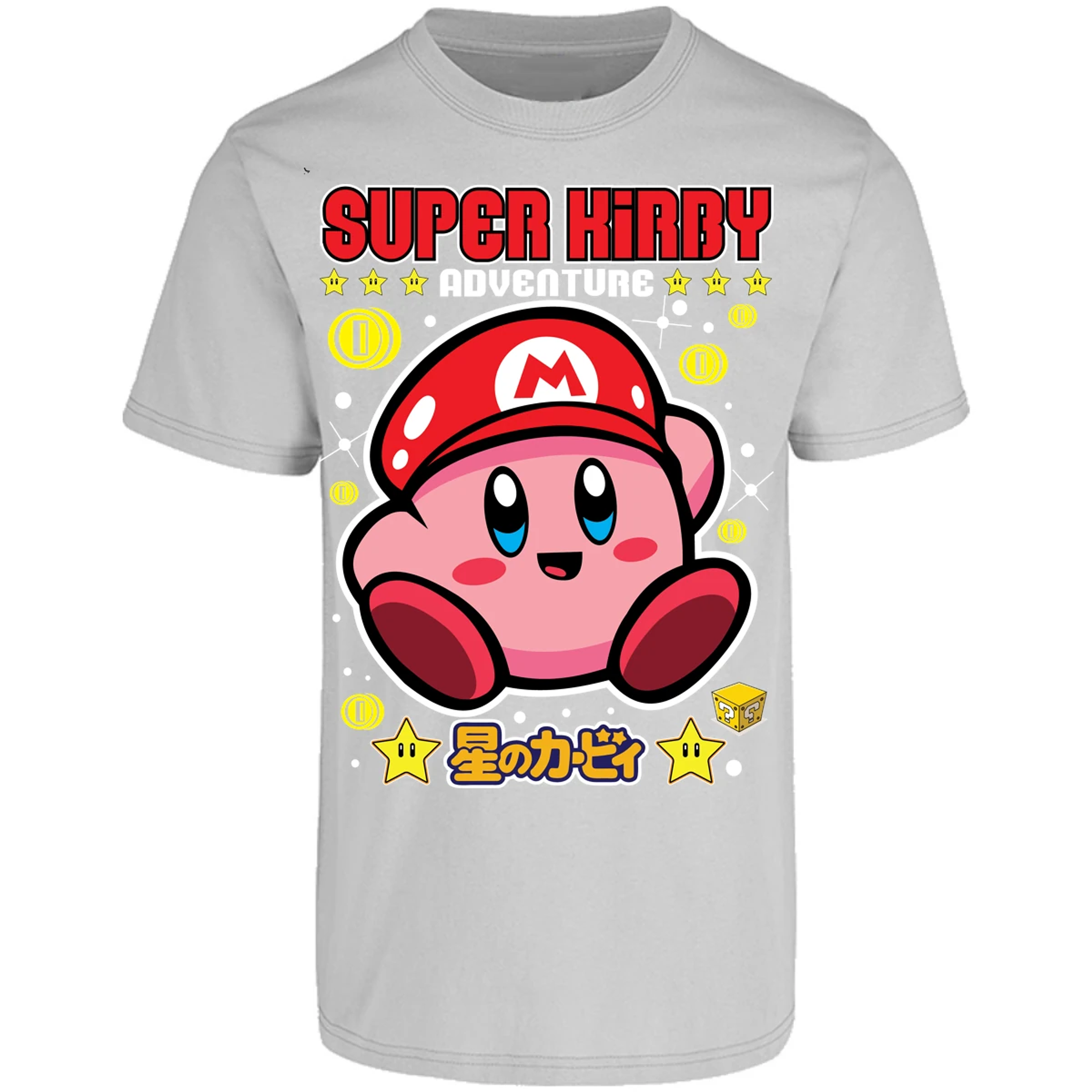 Playera Kirby Super Kirby para Adulto 18