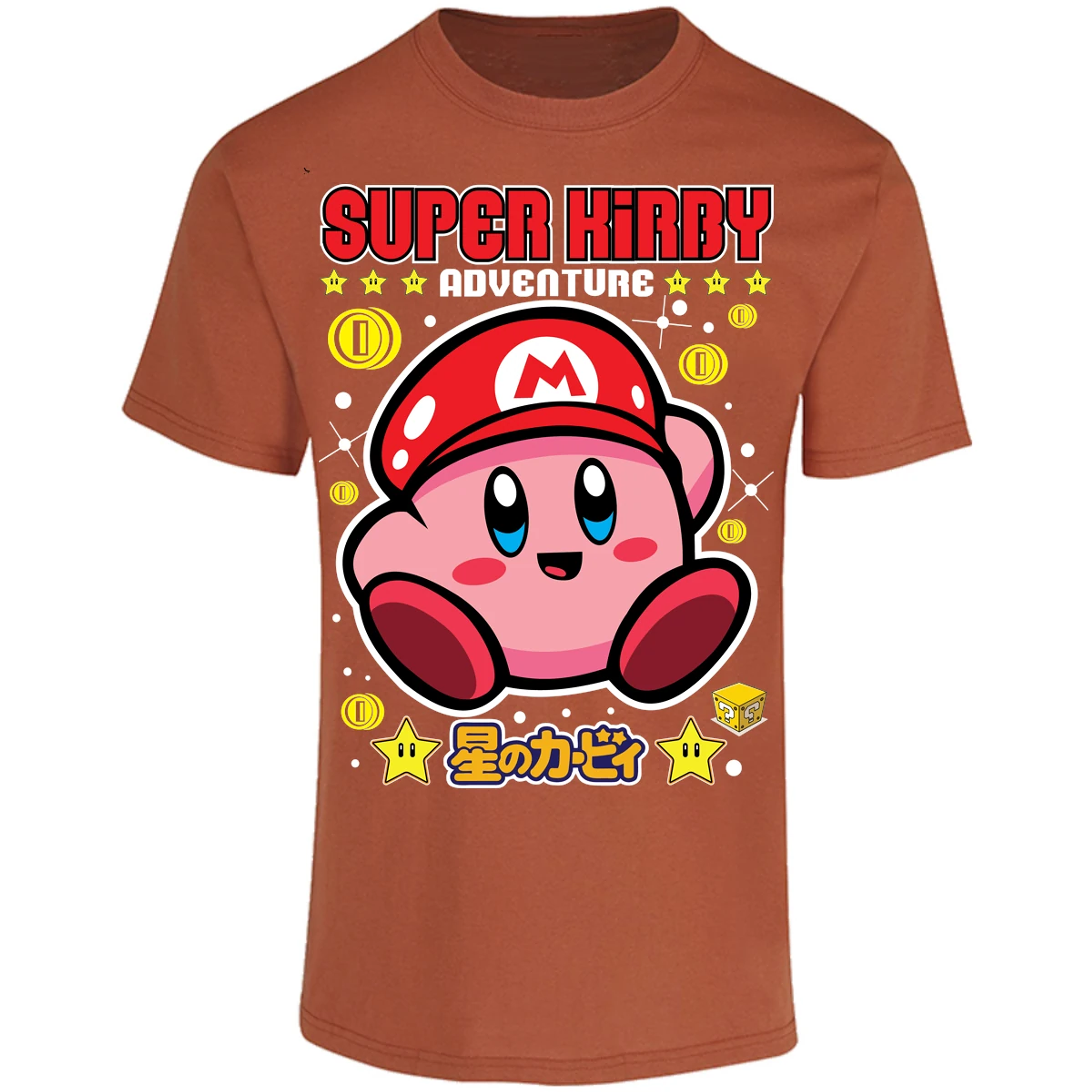 Playera Kirby Super Kirby para Adulto 21