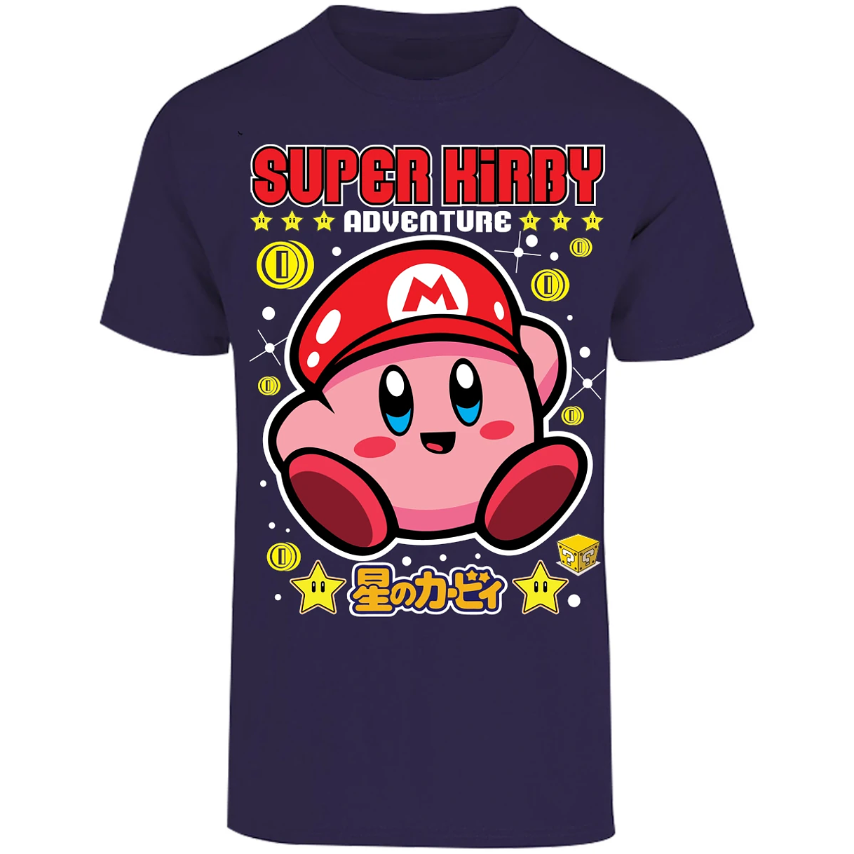 Playera Kirby Super Kirby para Adulto 22