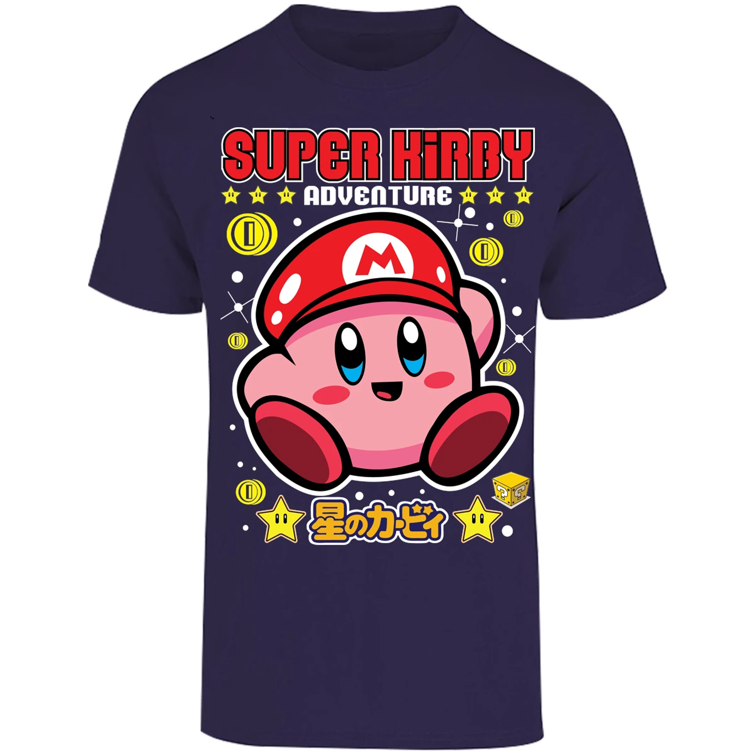 Playera Kirby Super Kirby para Adulto 22