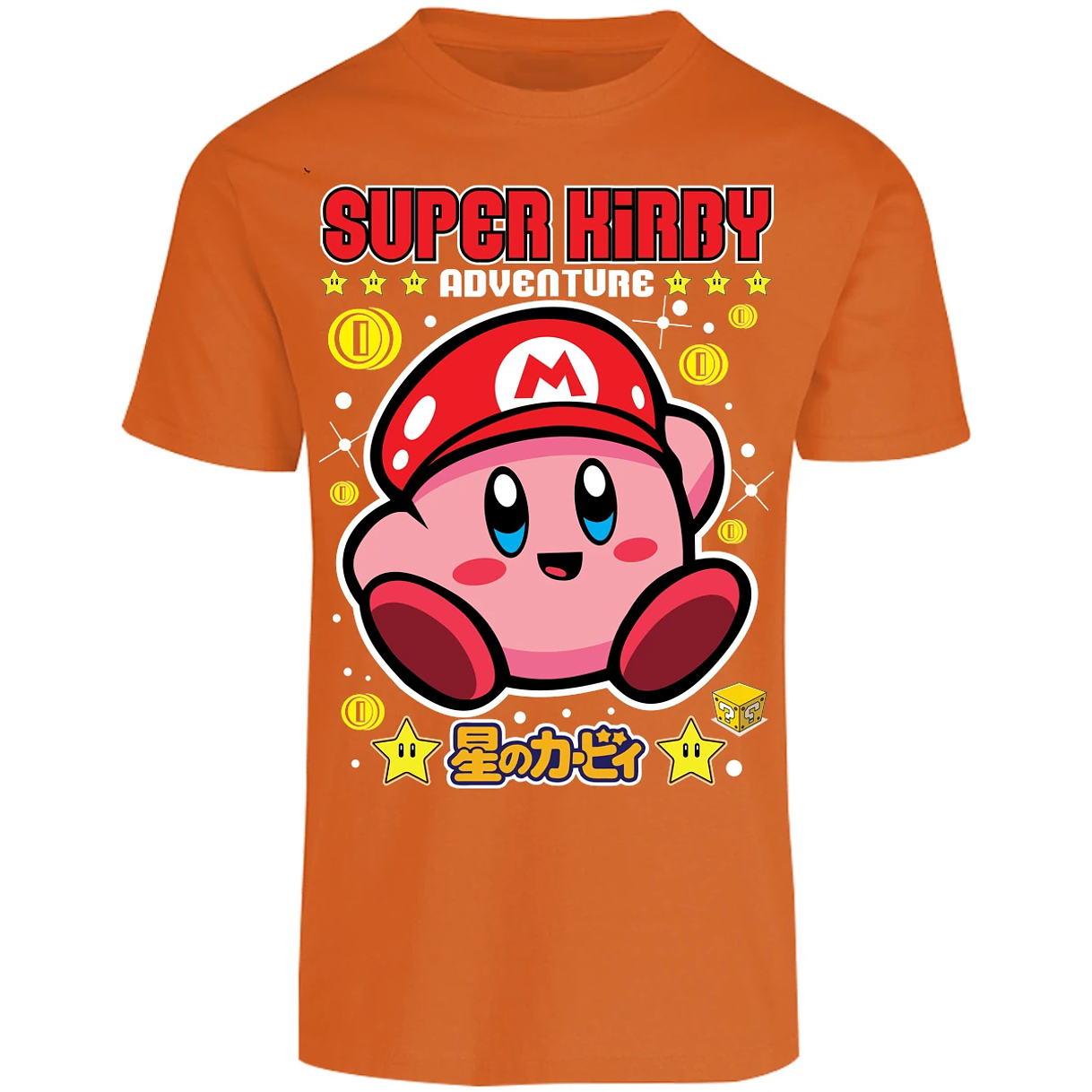 Playera Kirby Super Kirby para Adulto 24