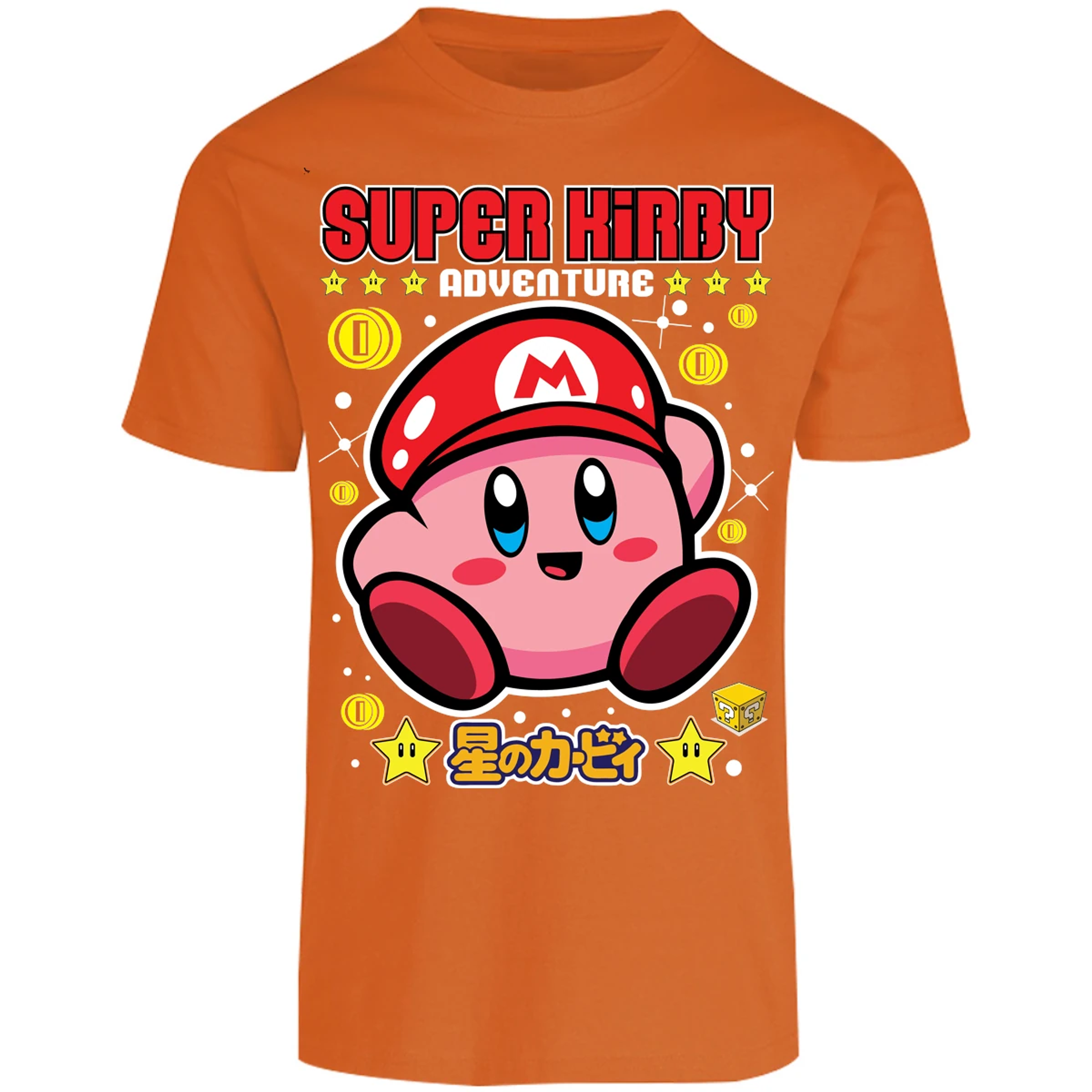 Playera Kirby Super Kirby para Adulto 24