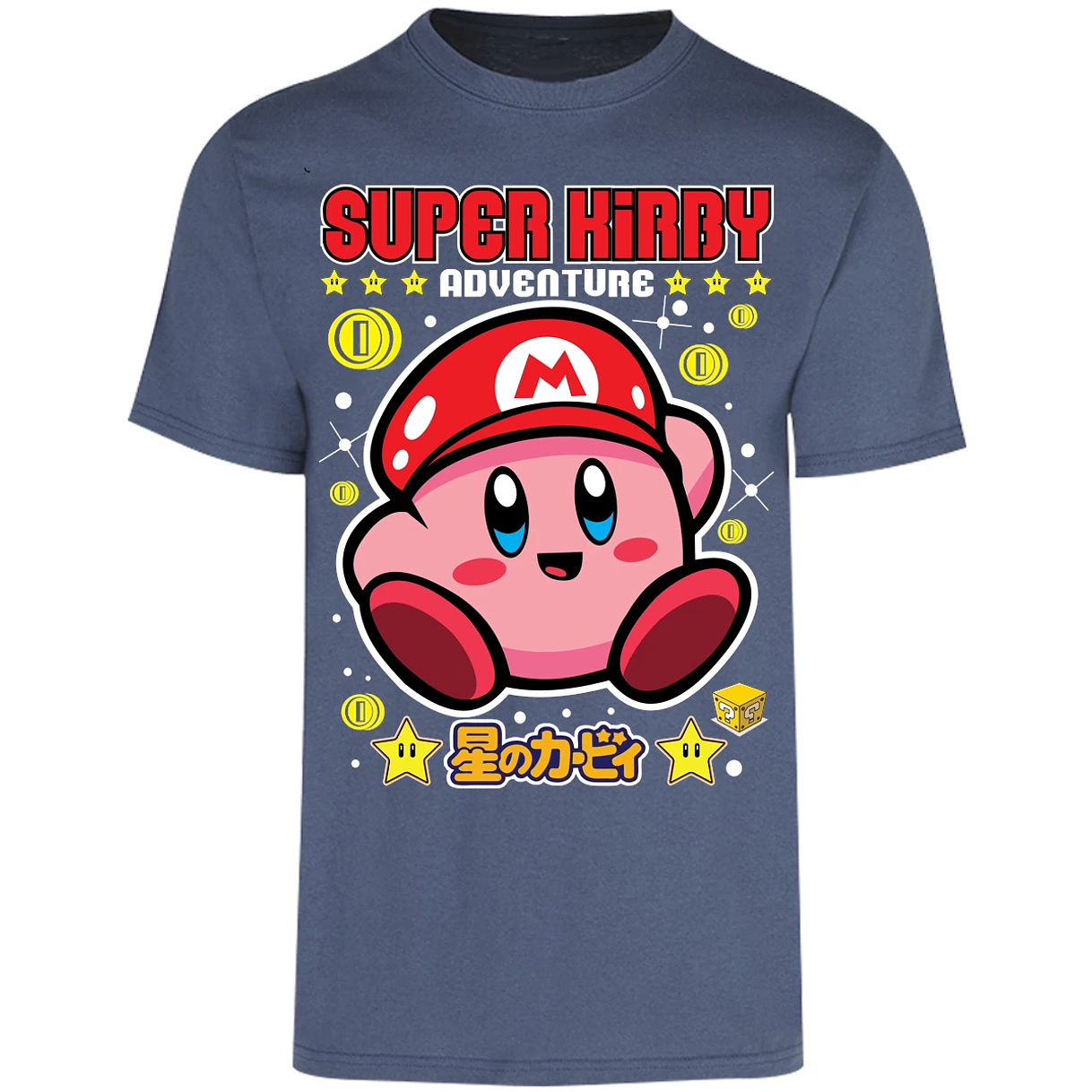 Playera Kirby Super Kirby para Adulto 28