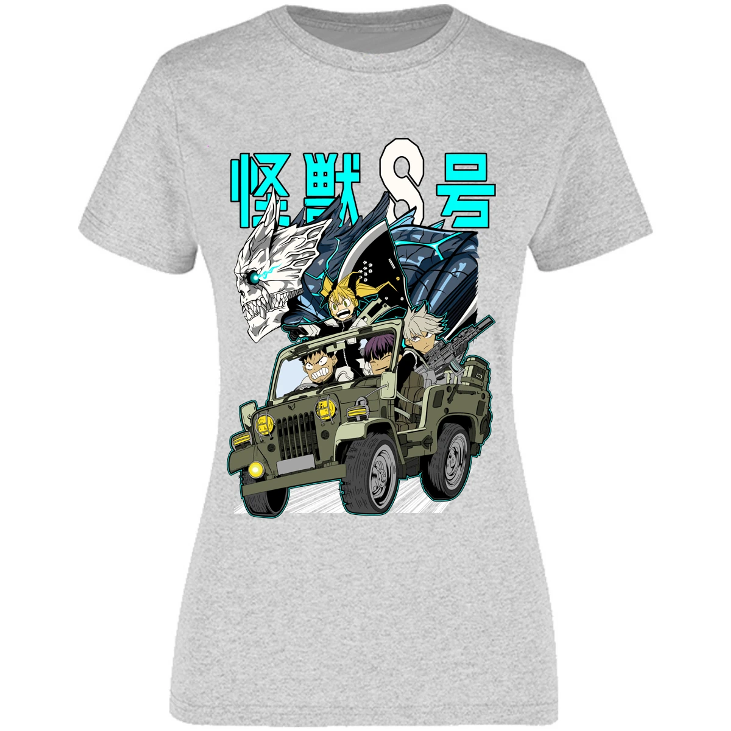 Blusa Kaiju 8 Anime Kaiju 8 Blusa para Mujer 3