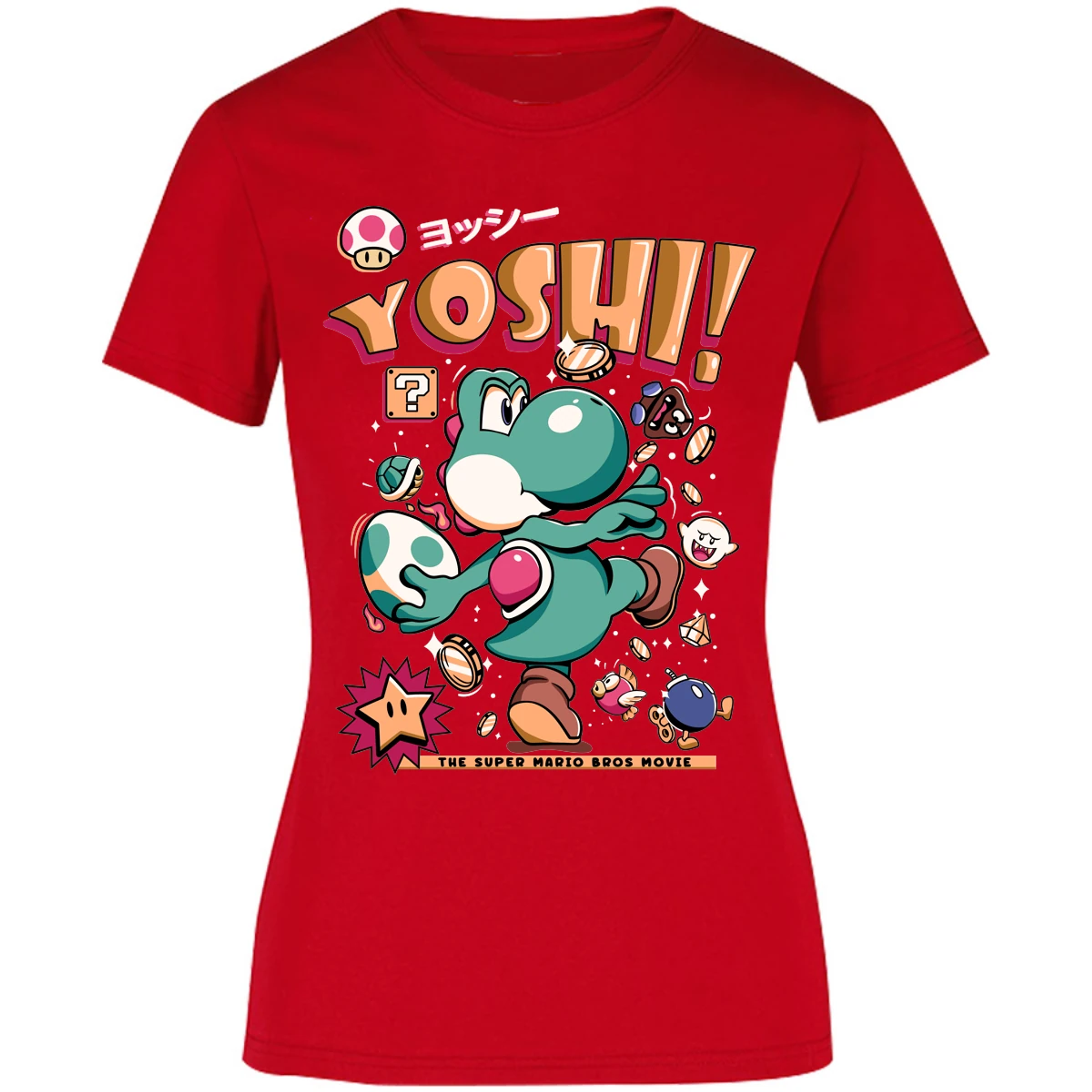 Blusa Mario Bros Yoshi Tee Blusa para Mujer 5