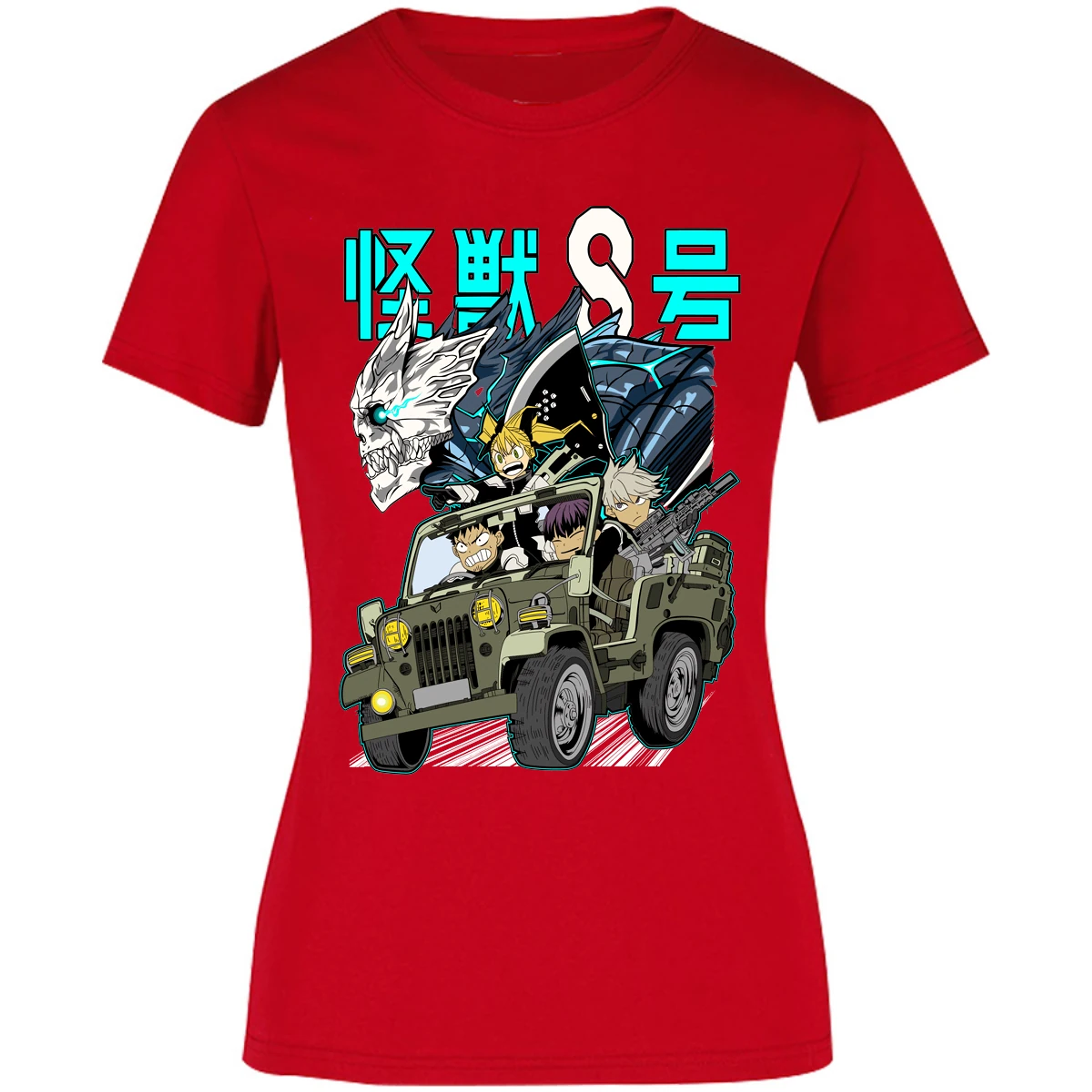 Blusa Kaiju 8 Anime Kaiju 8 Blusa para Mujer 7
