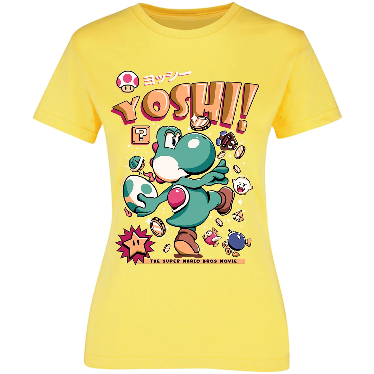 Blusa Mario Bros Yoshi Tee Blusa para Mujer 1