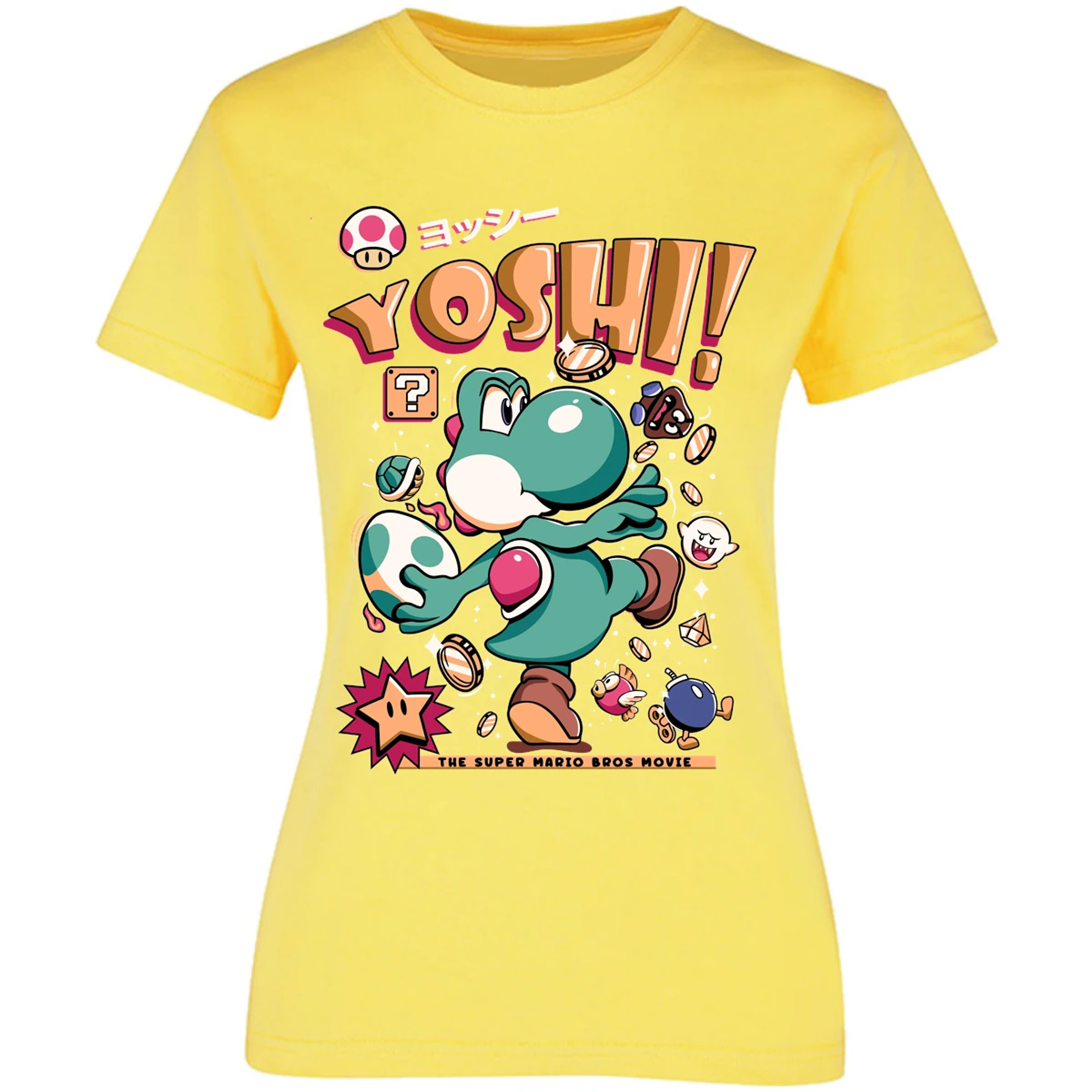 Blusa Mario Bros Yoshi Tee Blusa para Mujer 1