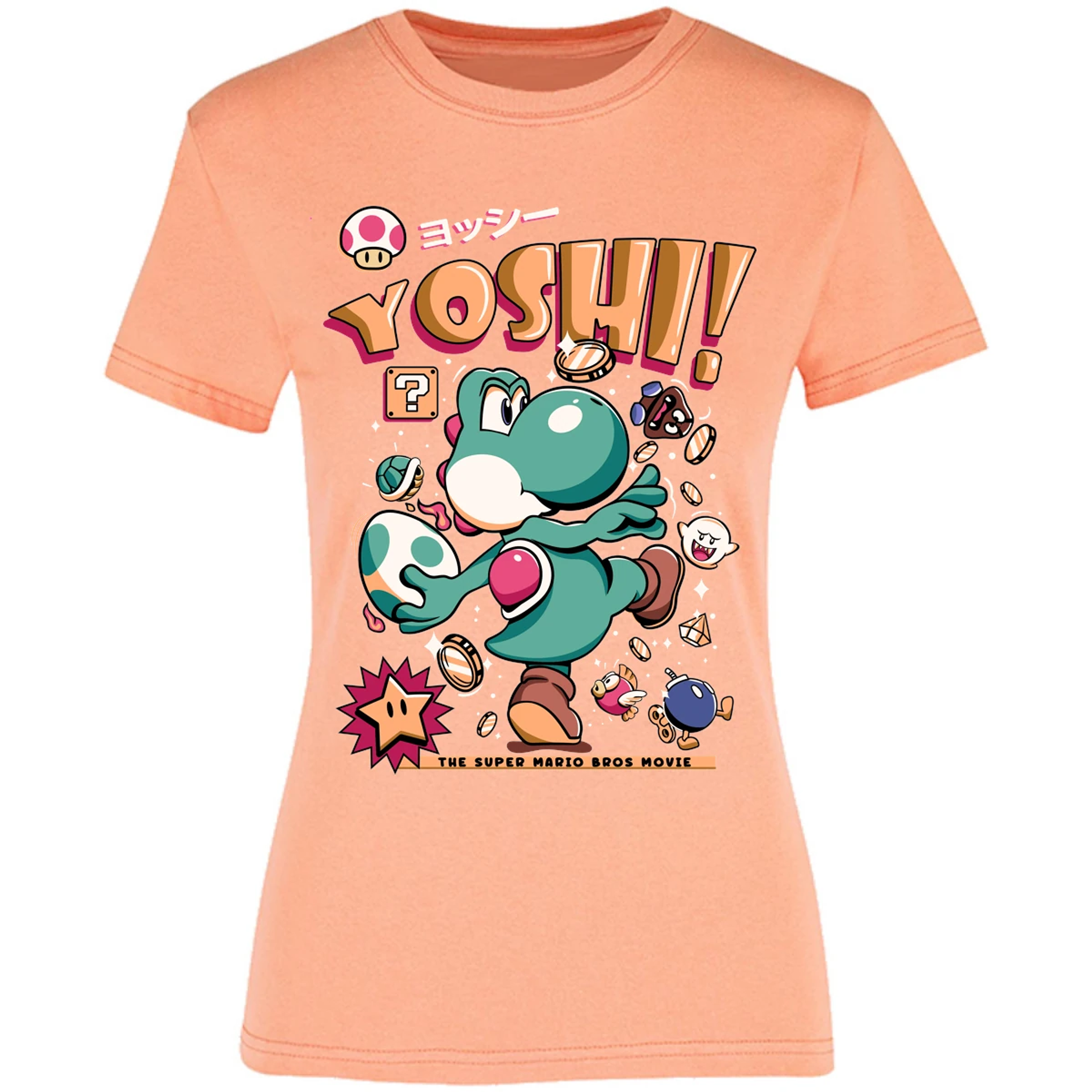 Blusa Mario Bros Yoshi Tee Blusa para Mujer 2