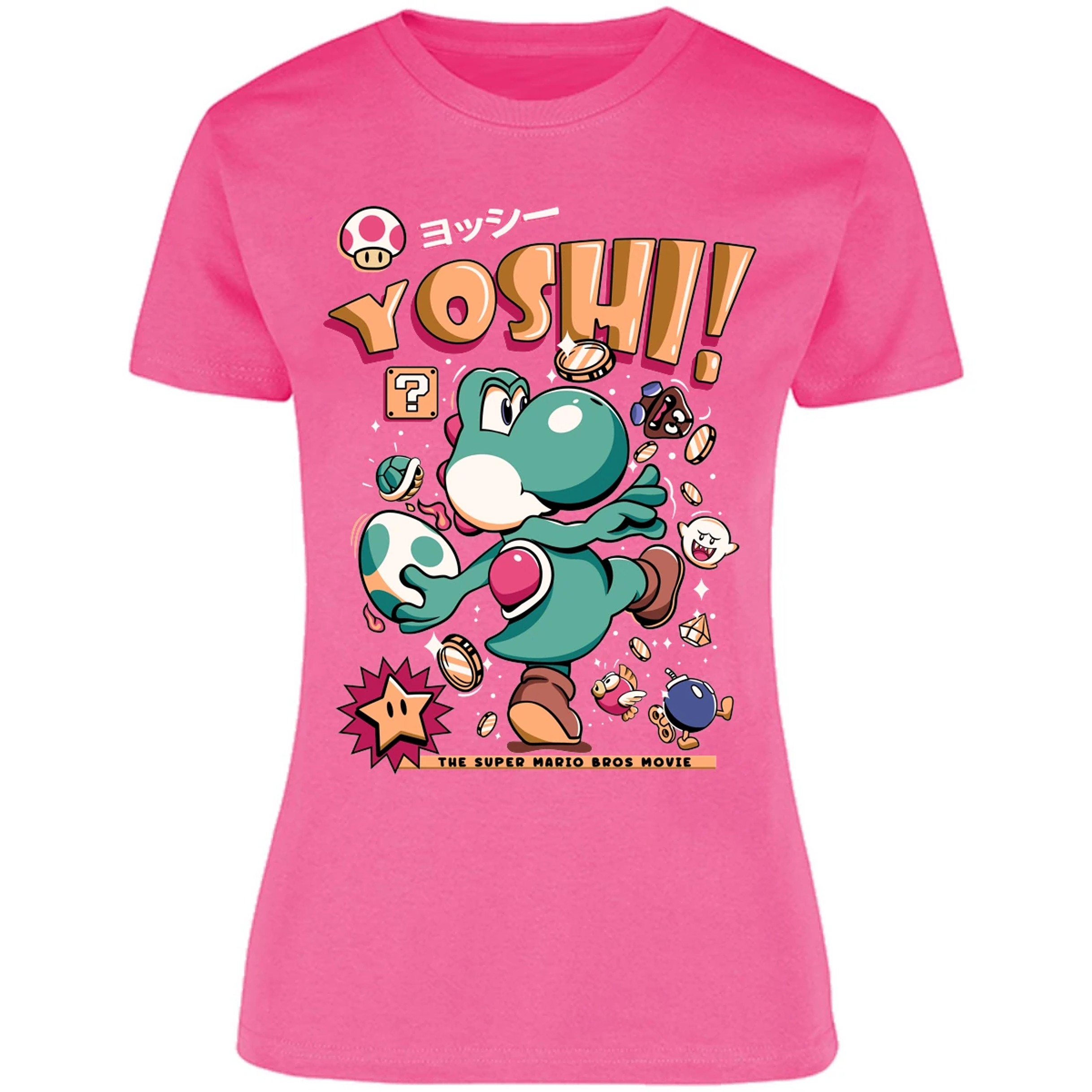 Blusa Mario Bros Yoshi Tee Blusa para Mujer 8