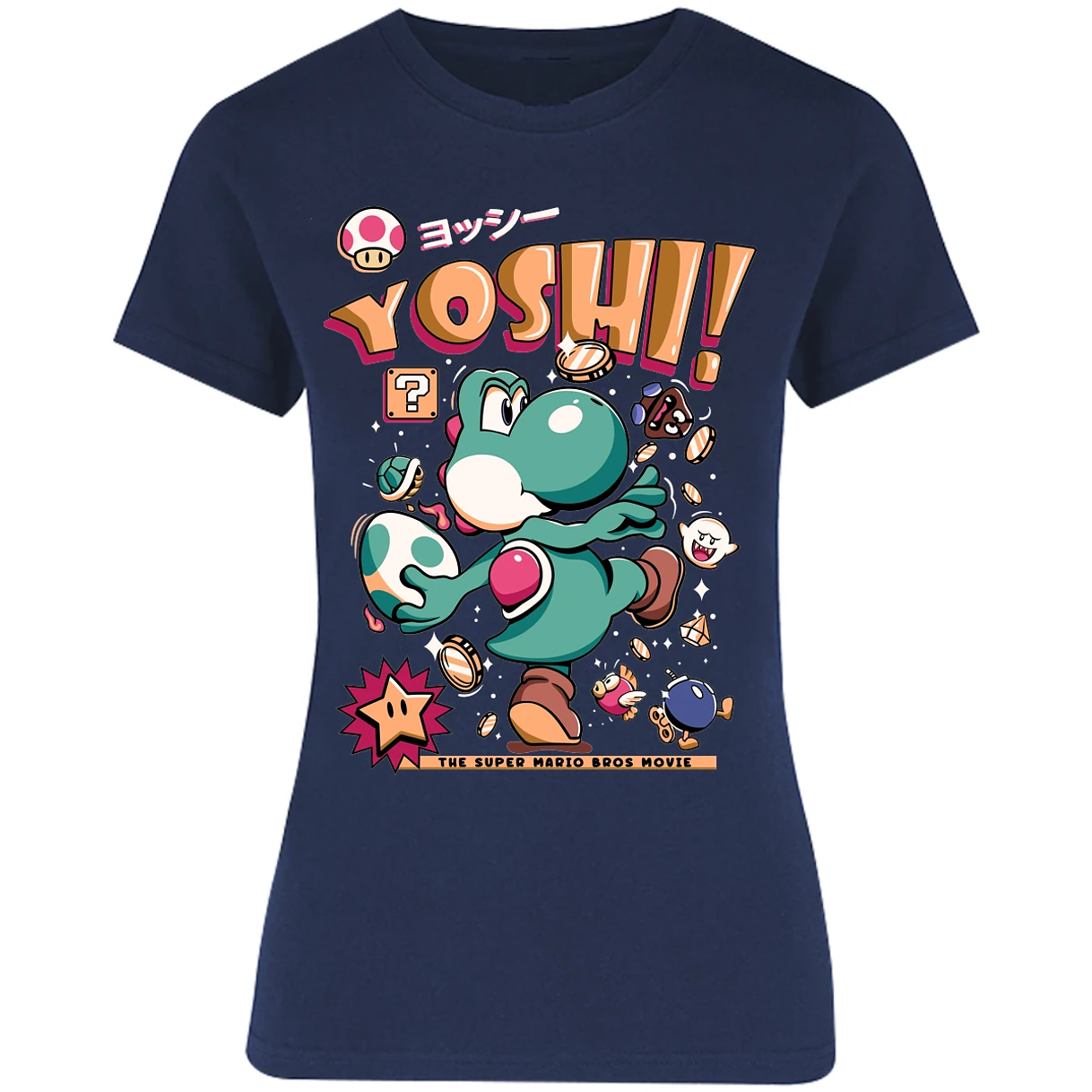 Blusa Mario Bros Yoshi Tee Blusa para Mujer 9