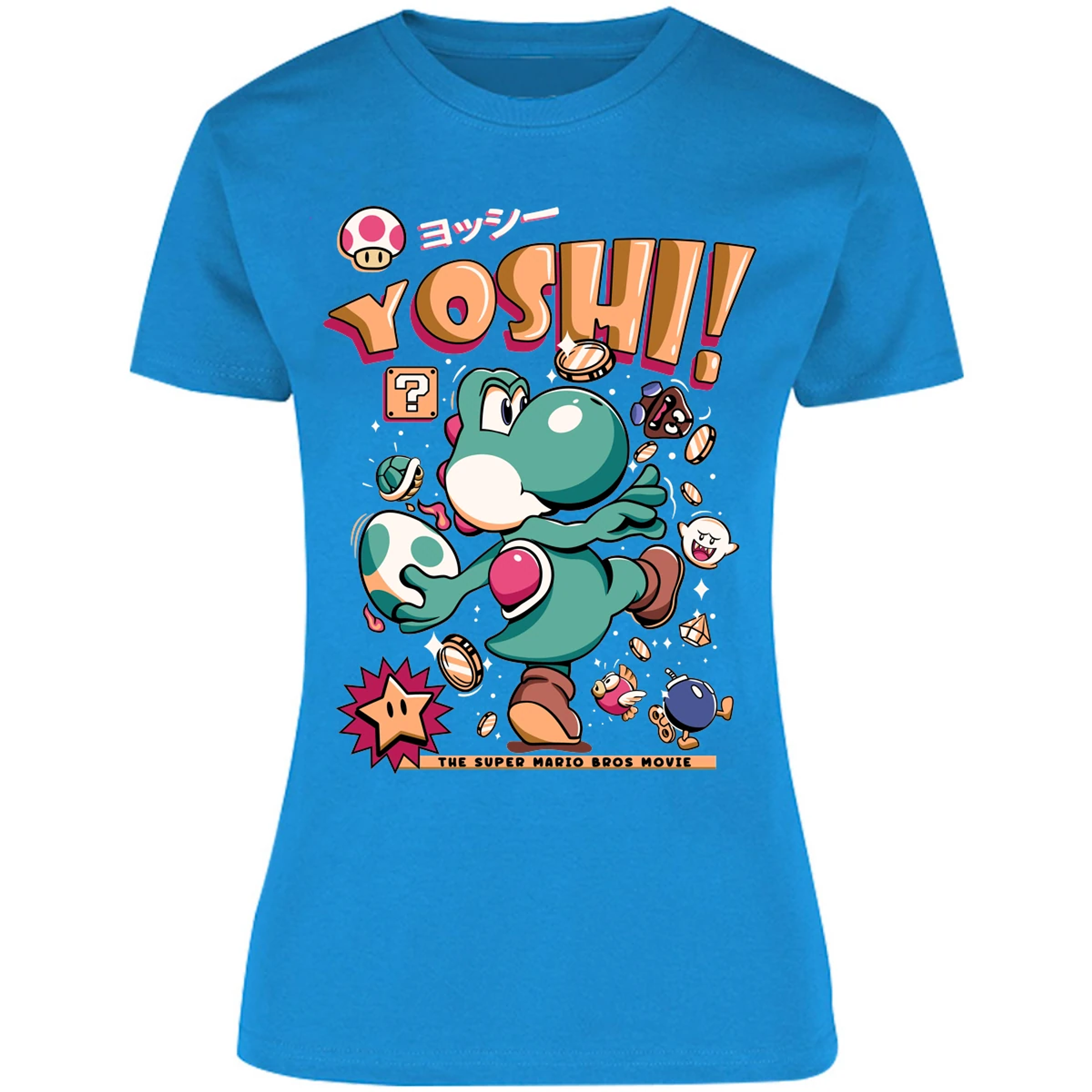 Blusa Mario Bros Yoshi Tee Blusa para Mujer 10
