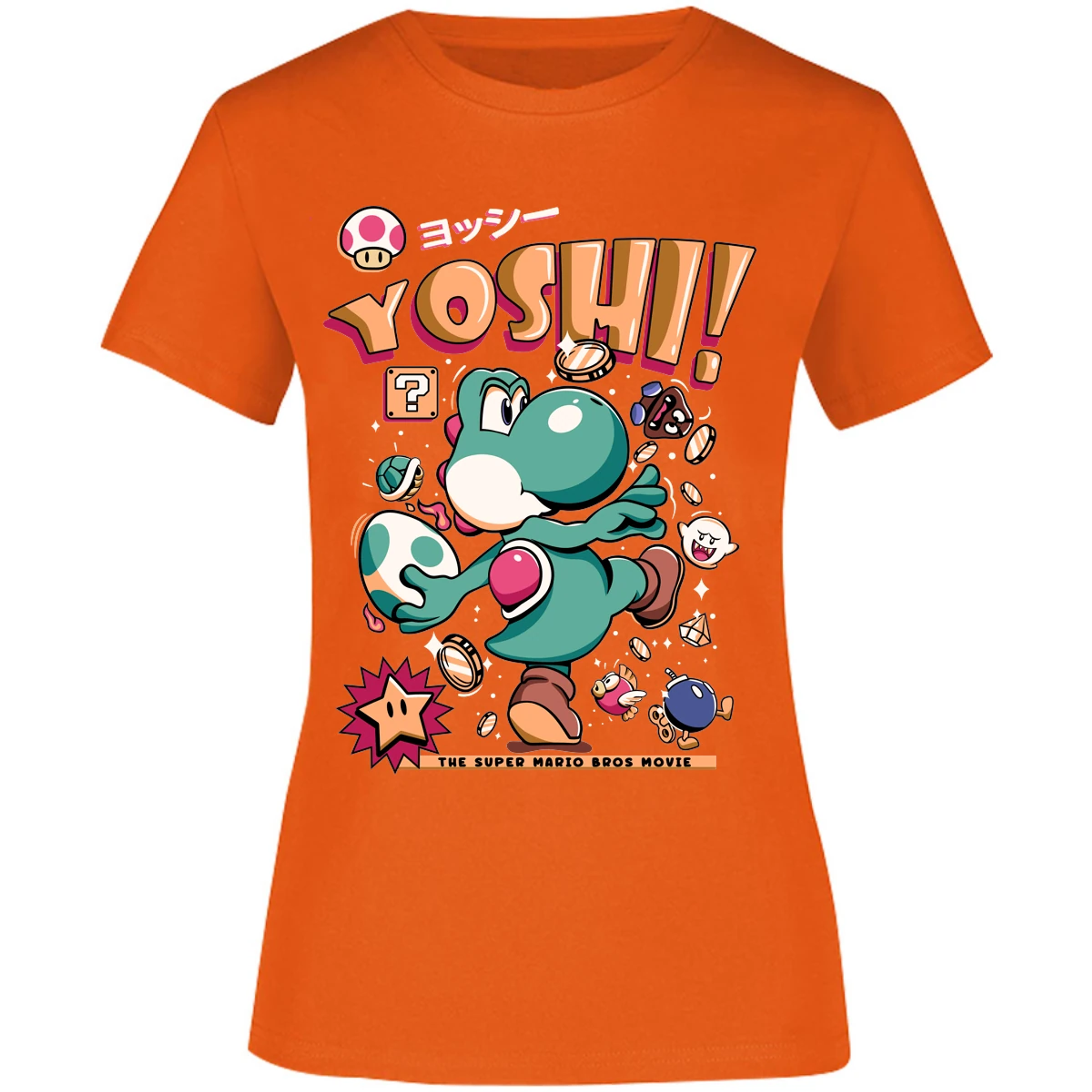 Blusa Mario Bros Yoshi Tee Blusa para Mujer 16