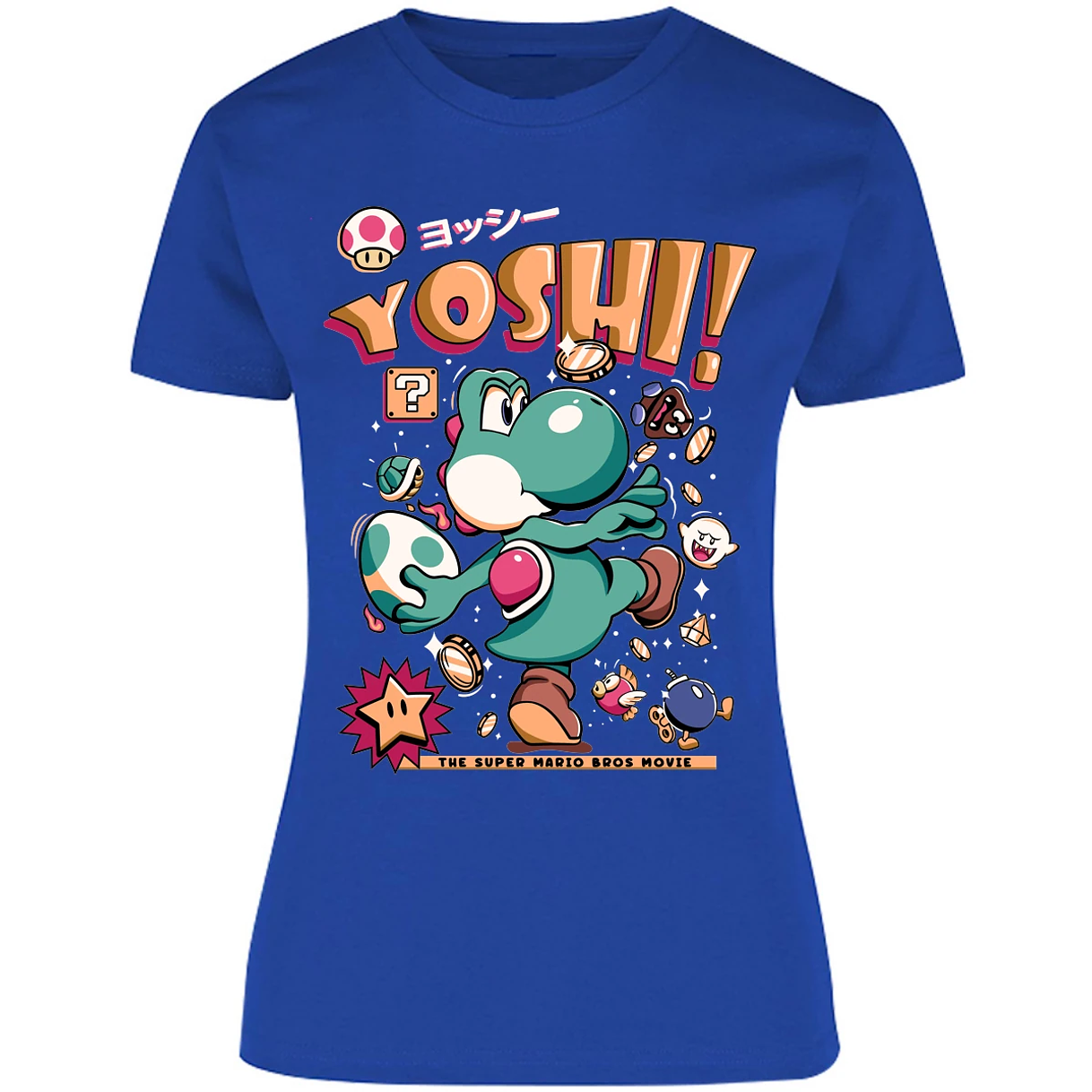 Blusa Mario Bros Yoshi Tee Blusa para Mujer 17