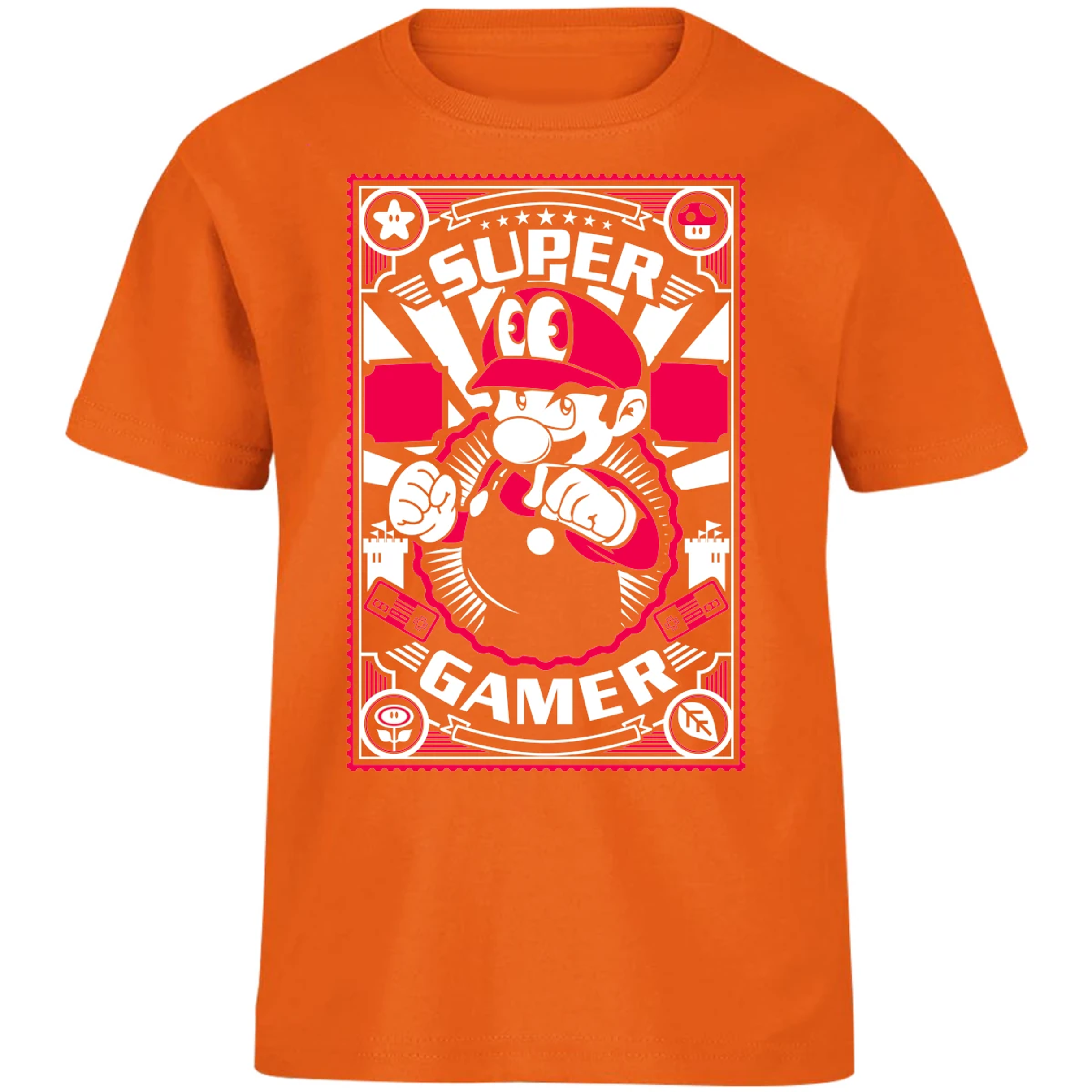 Playera Mario Bros Mario Gamer para Niño 1