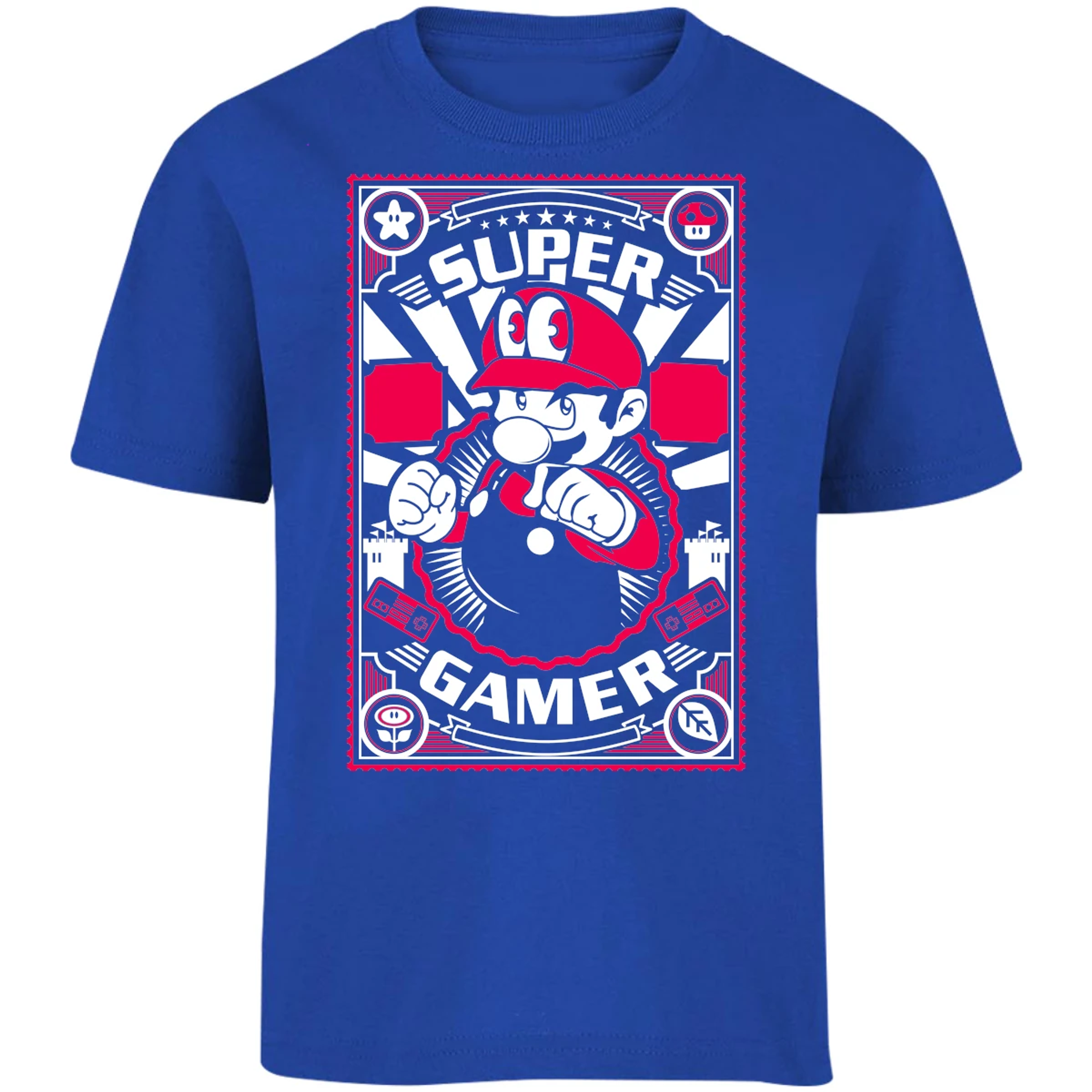 Playera Mario Bros Mario Gamer para Niño 2