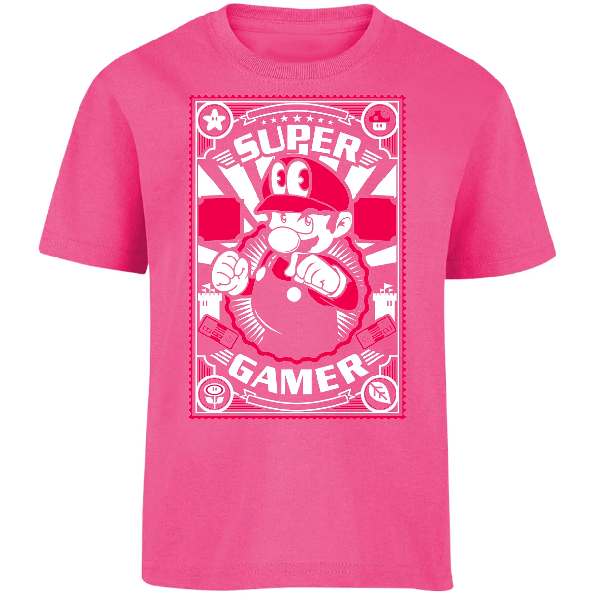 Playera Mario Bros Mario Gamer para Niño 3