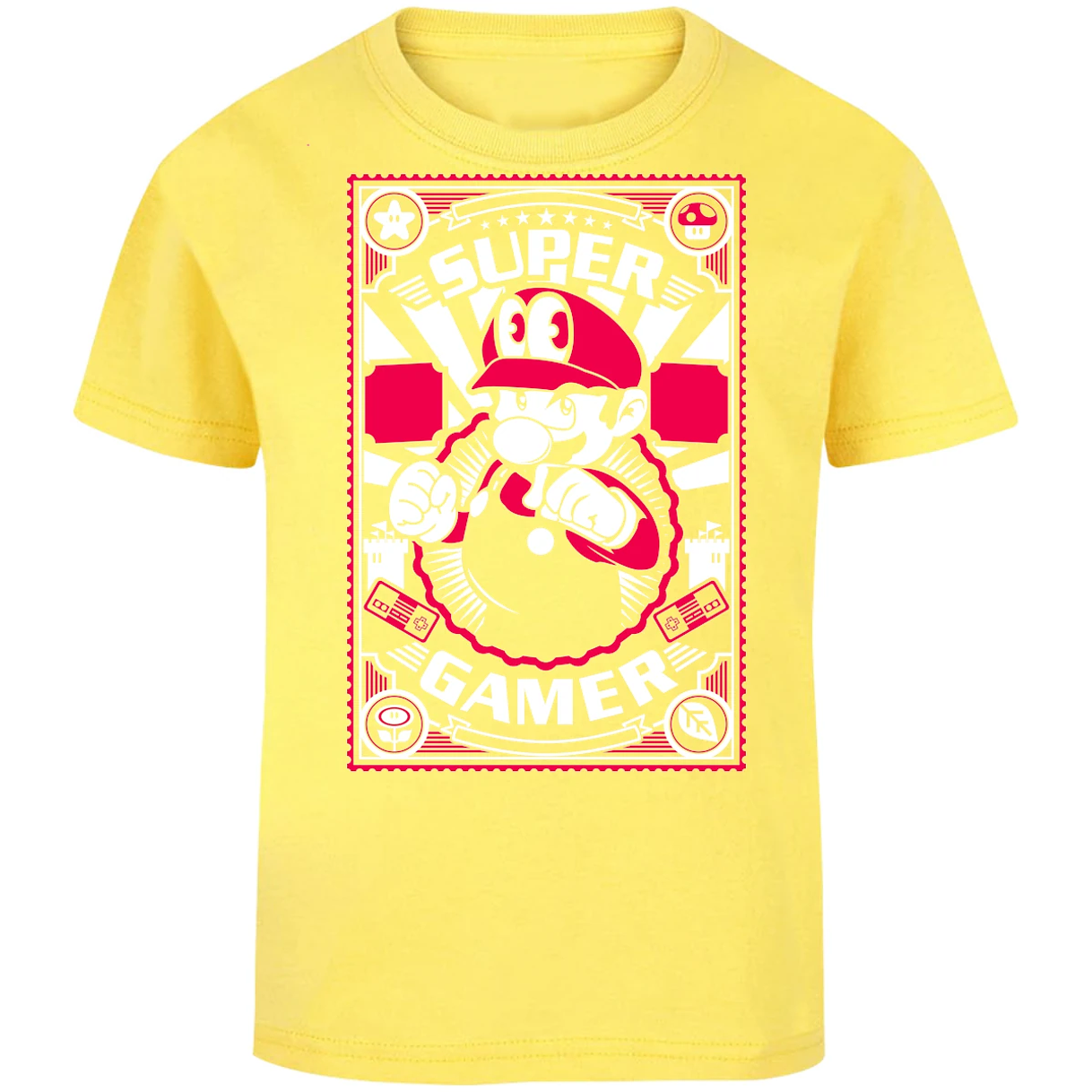 Playera Mario Bros Mario Gamer para Niño 4