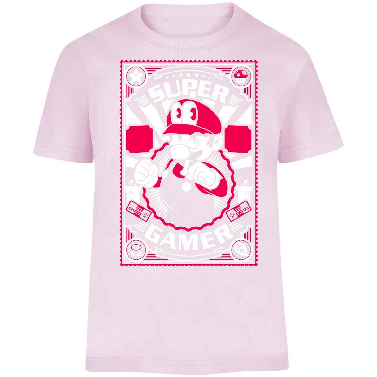 Playera Mario Bros Mario Gamer para Niño 5