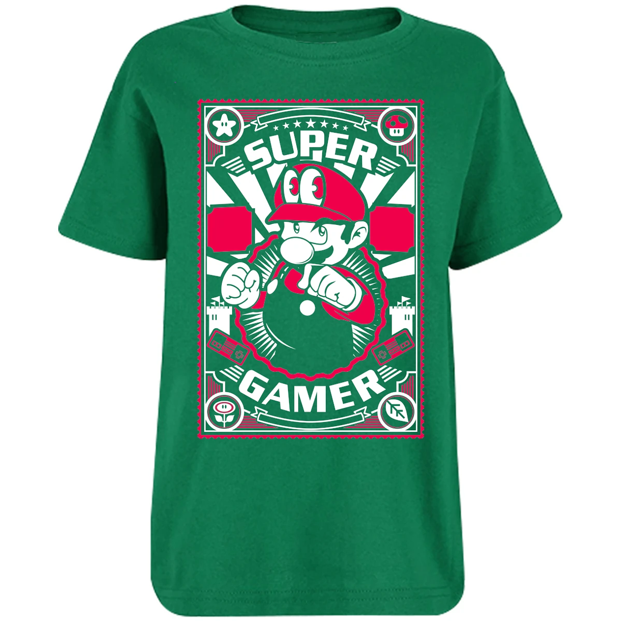 Playera Mario Bros Mario Gamer para Niño 7