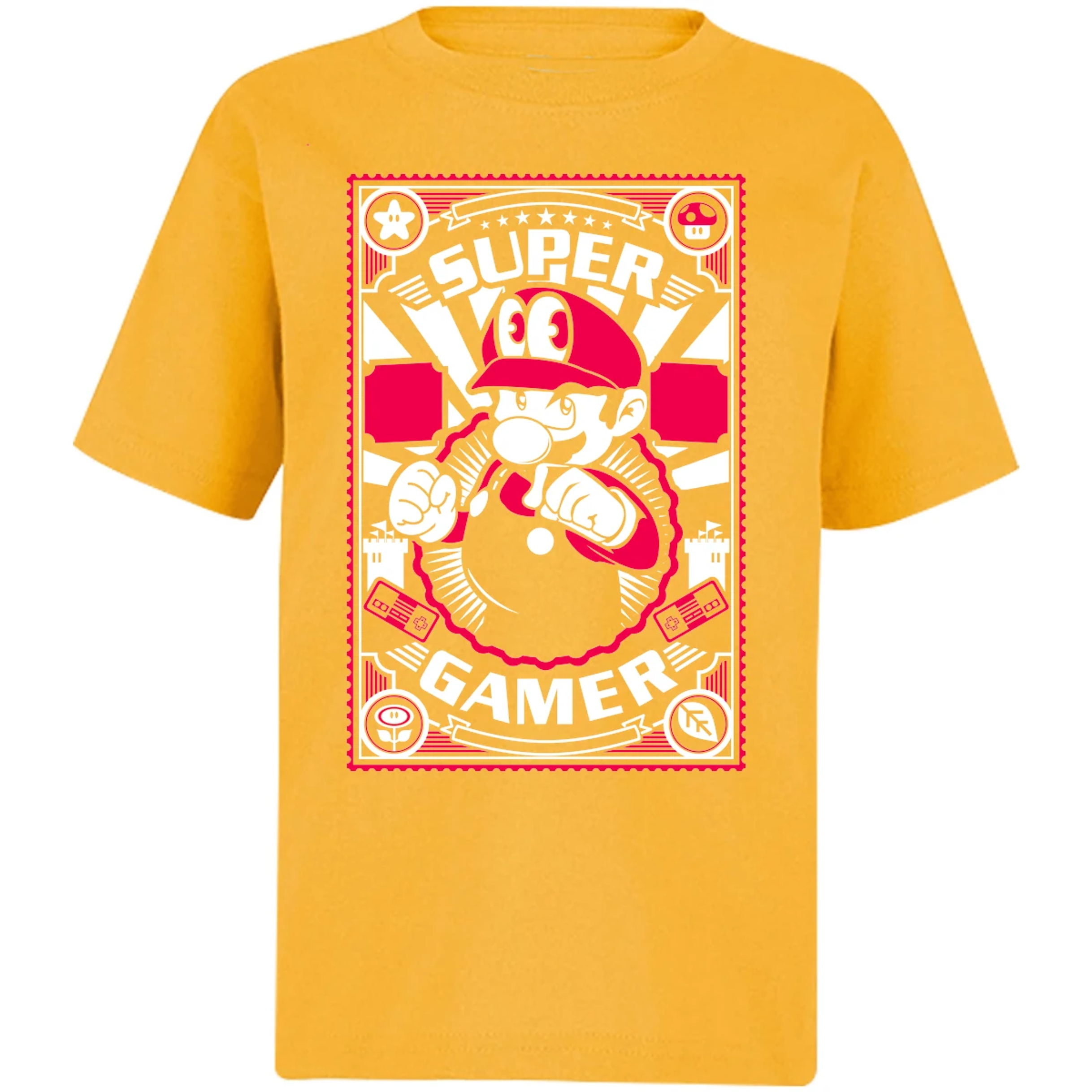 Playera Mario Bros Mario Gamer para Niño 8