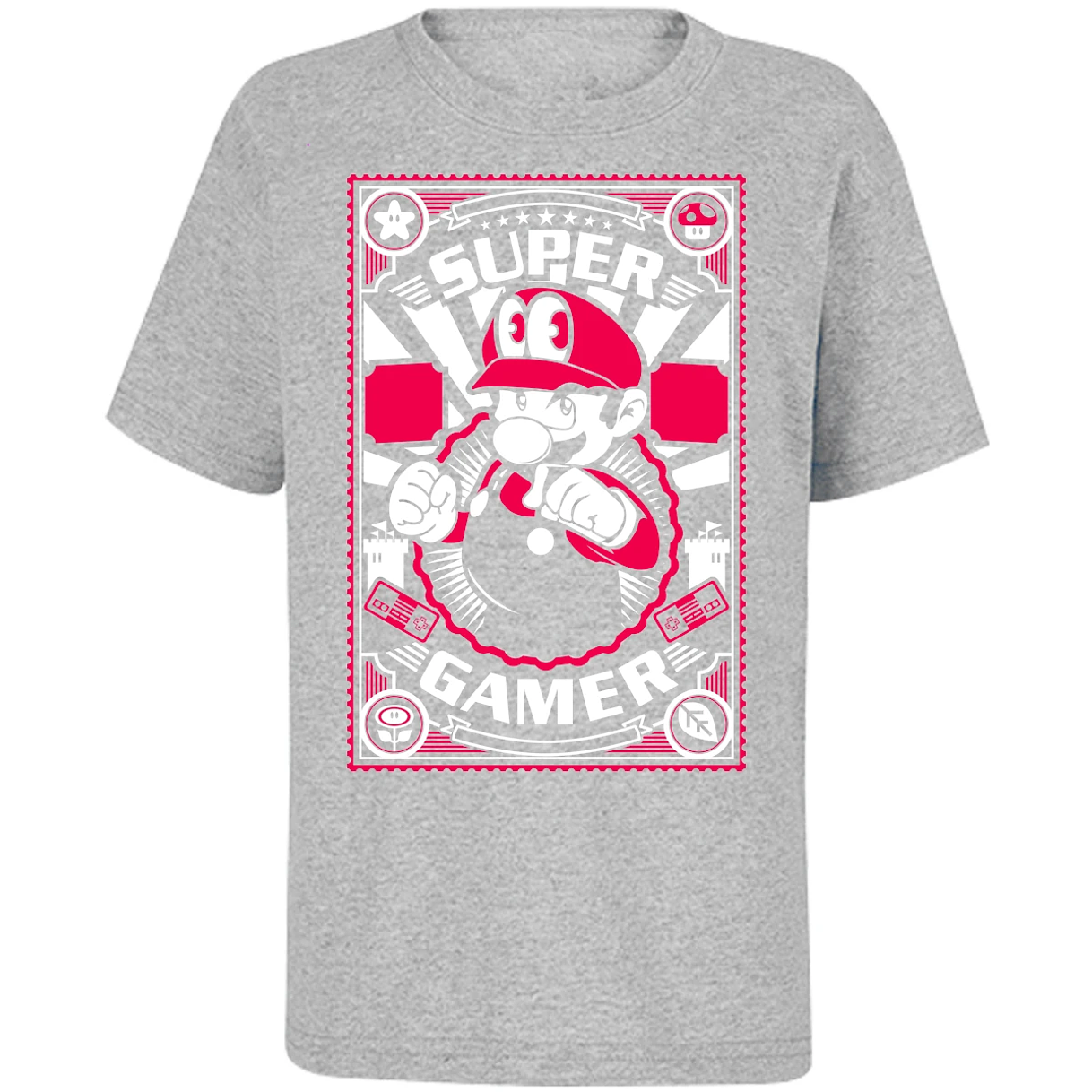 Playera Mario Bros Mario Gamer para Niño 9
