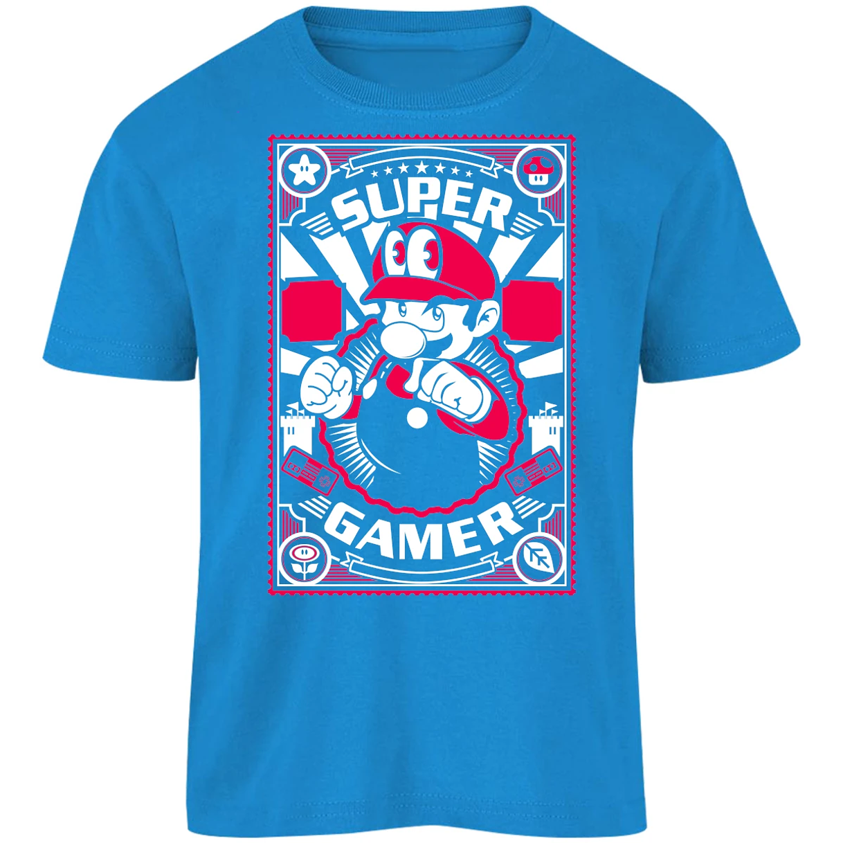 Playera Mario Bros Mario Gamer para Niño 11