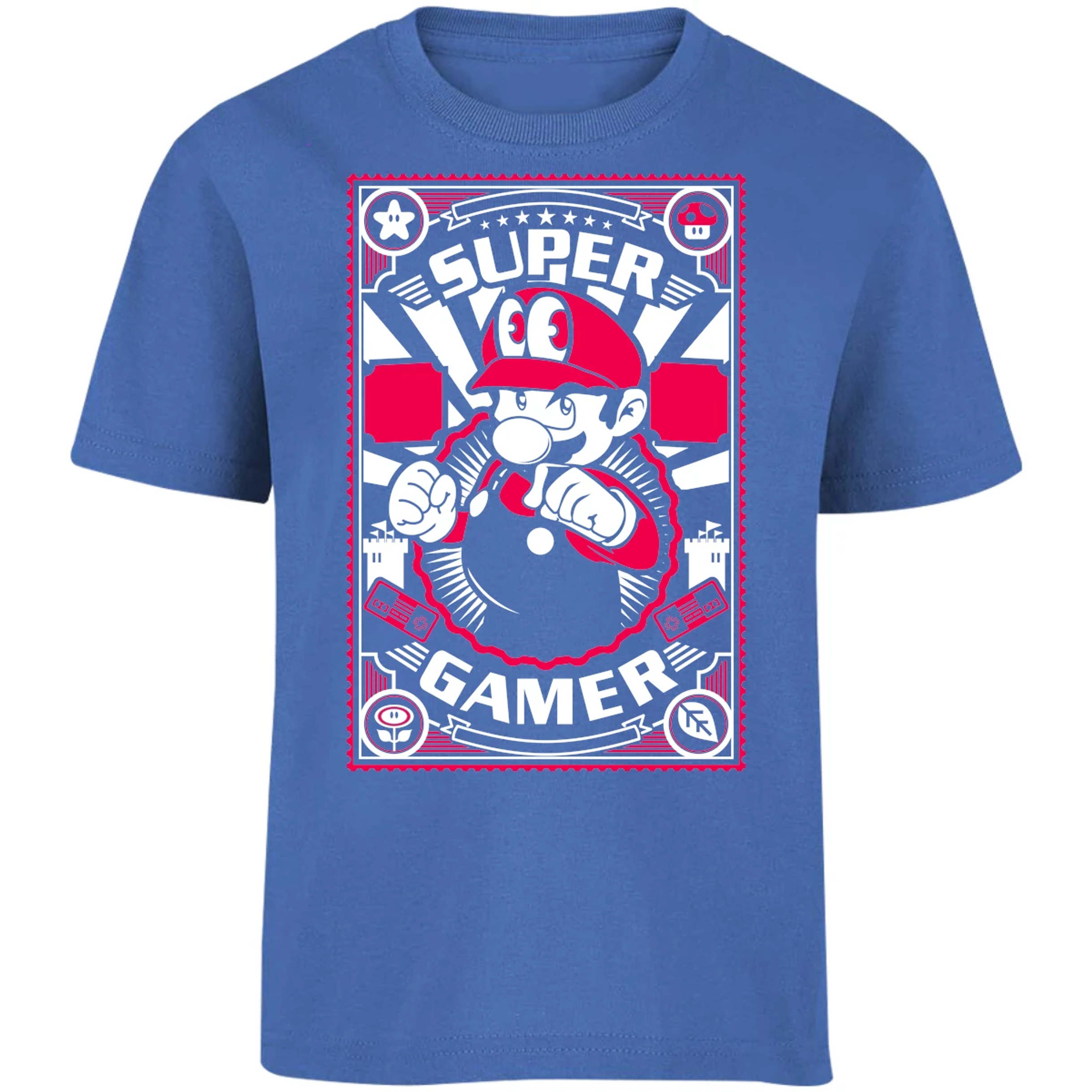 Playera Mario Bros Mario Gamer para Niño 13
