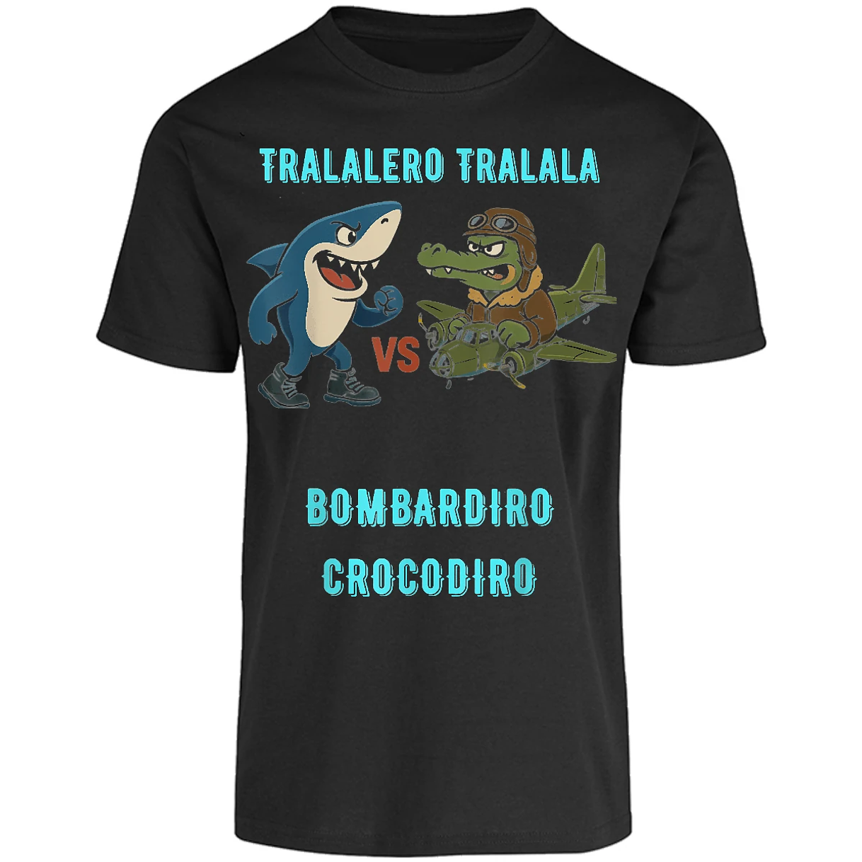 Playera Memes Bombardiro X Tralalero para Adulto 23